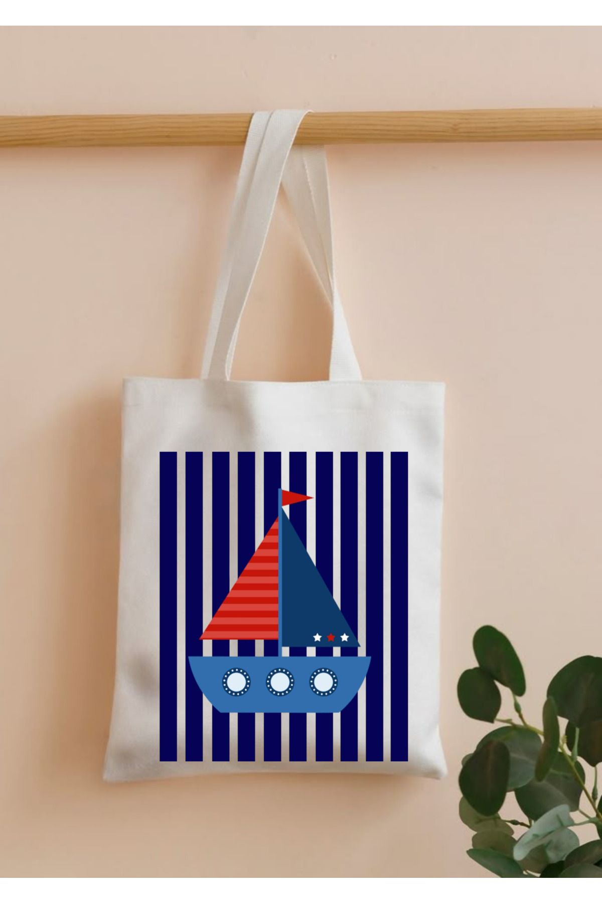 WHB 35x40 -Tote Bag, Grocery or School Bag, Reusable & Foldable .Bez Çanta, pazar Çantası, Kitap Çantası