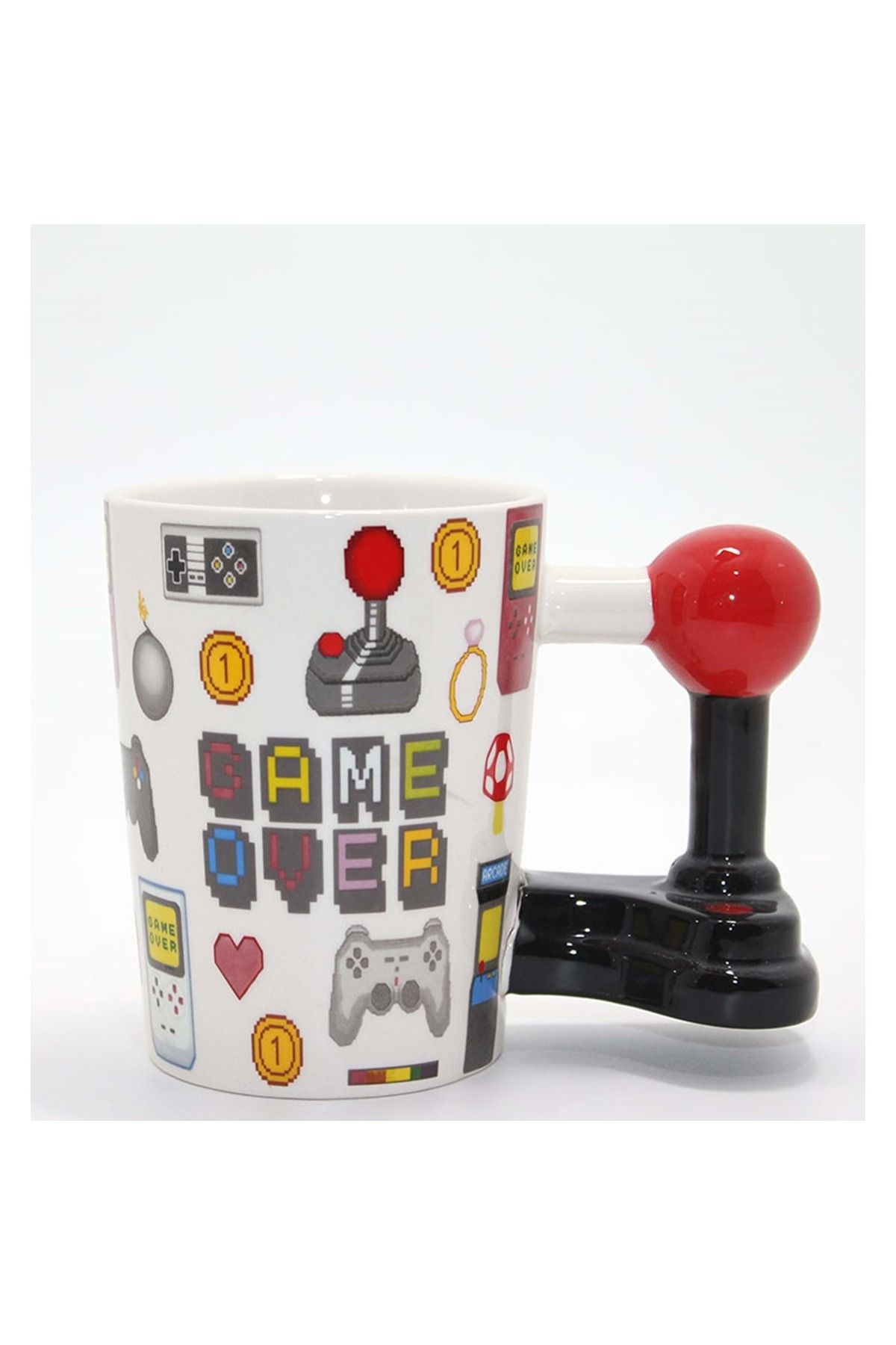 Store Porselen Game Over Kupa Bardak Model 1