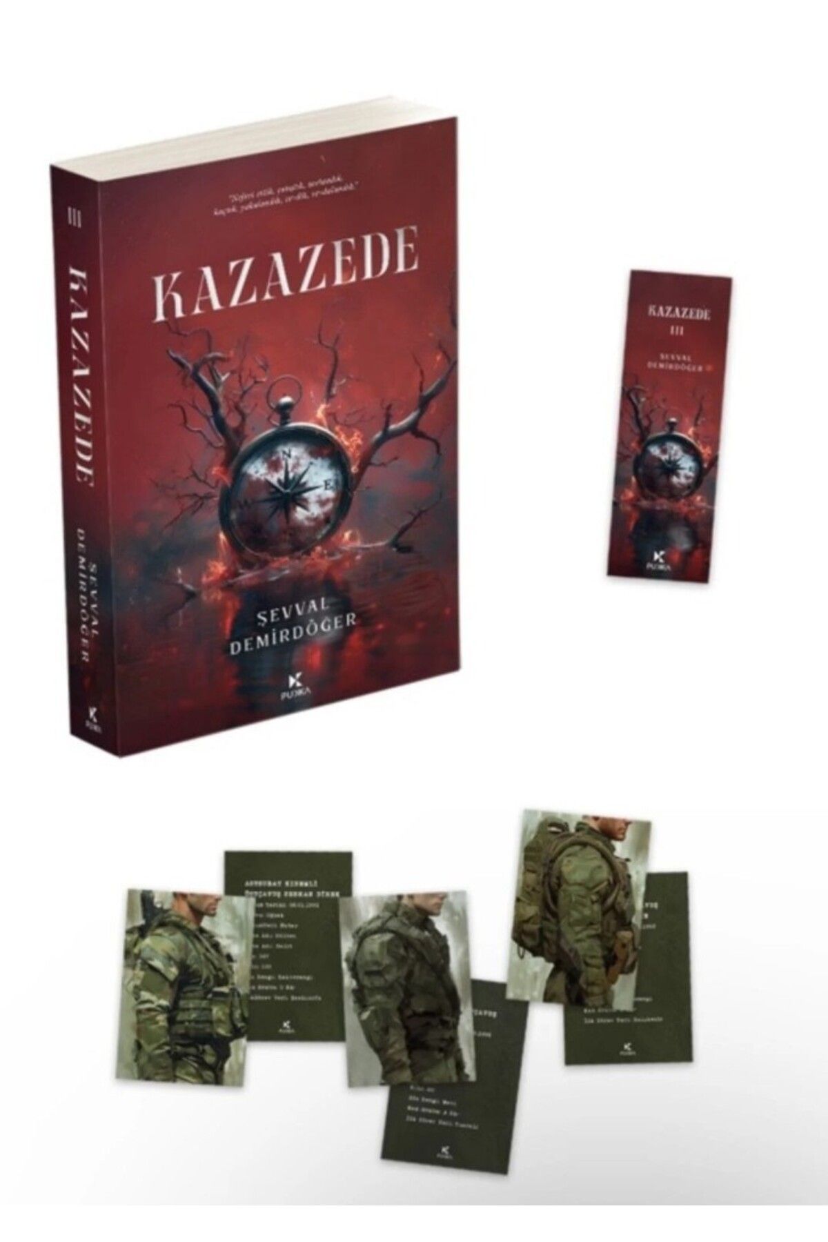 Pukka yayınları Kazazede 3 Ciltsiz ŞEVVAL DEMİRDÖĞER