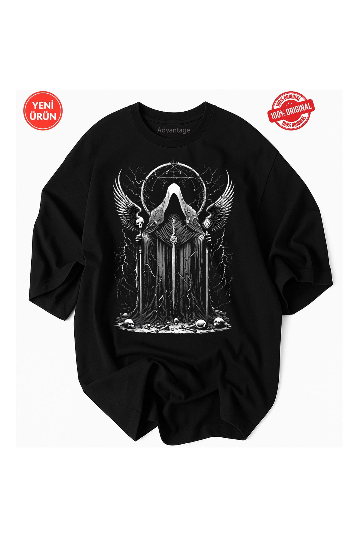Korefanzin Kurukafa İskelet Dead Tişört T-shirt