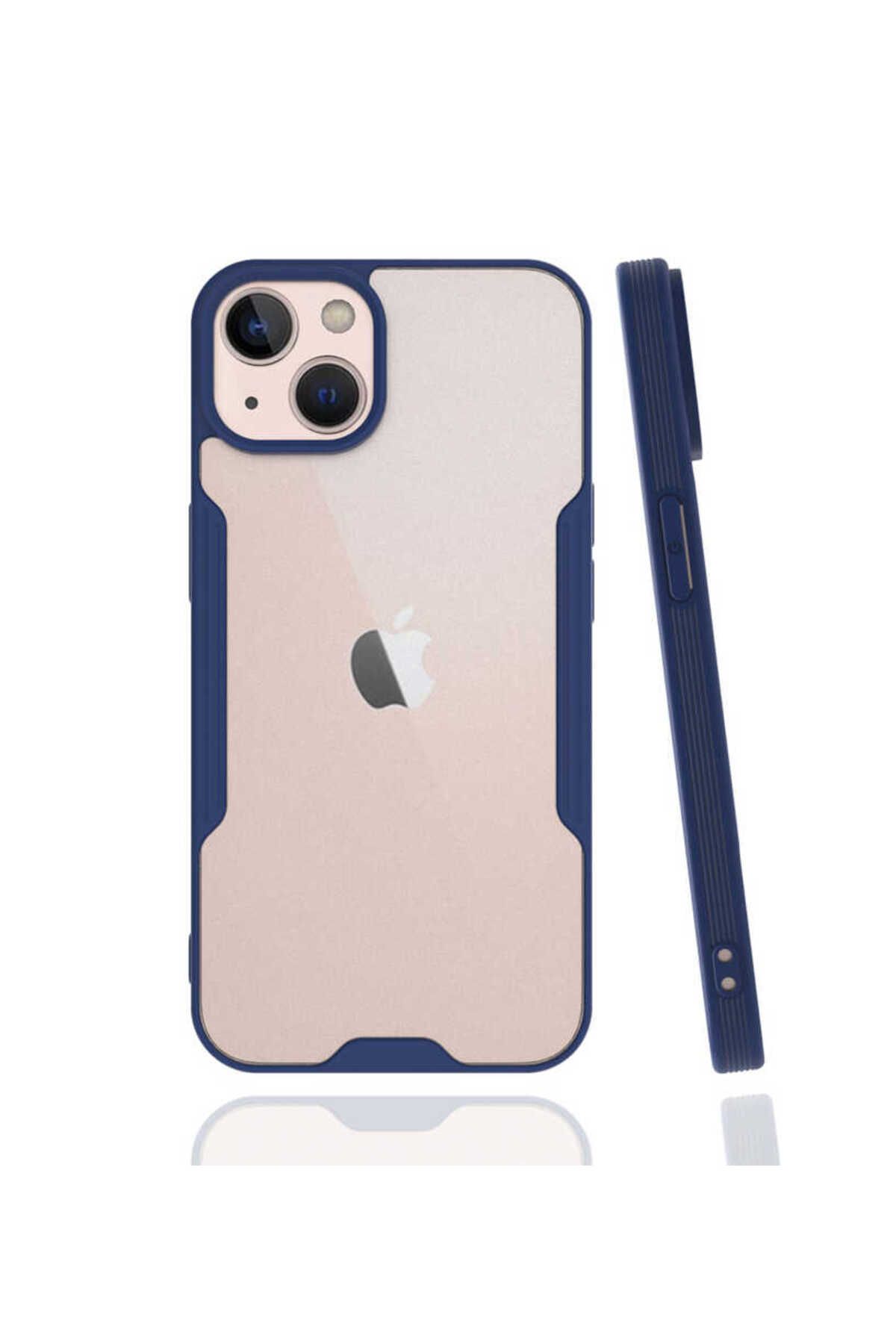 VARDAR AKSESUAR iPhone 13 Mini Uyumlu Kılıf Ultra İnce Esnek Kenarları Renkli Parfevar Malkoec Kapak