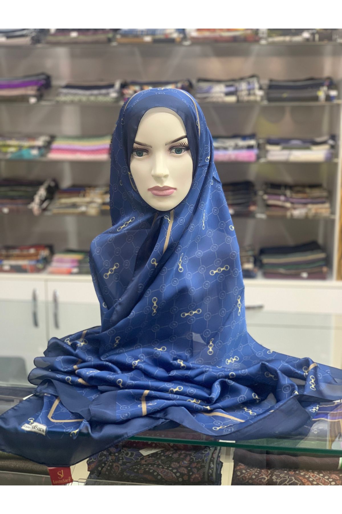 LuvenSara Hint İpeği Şal