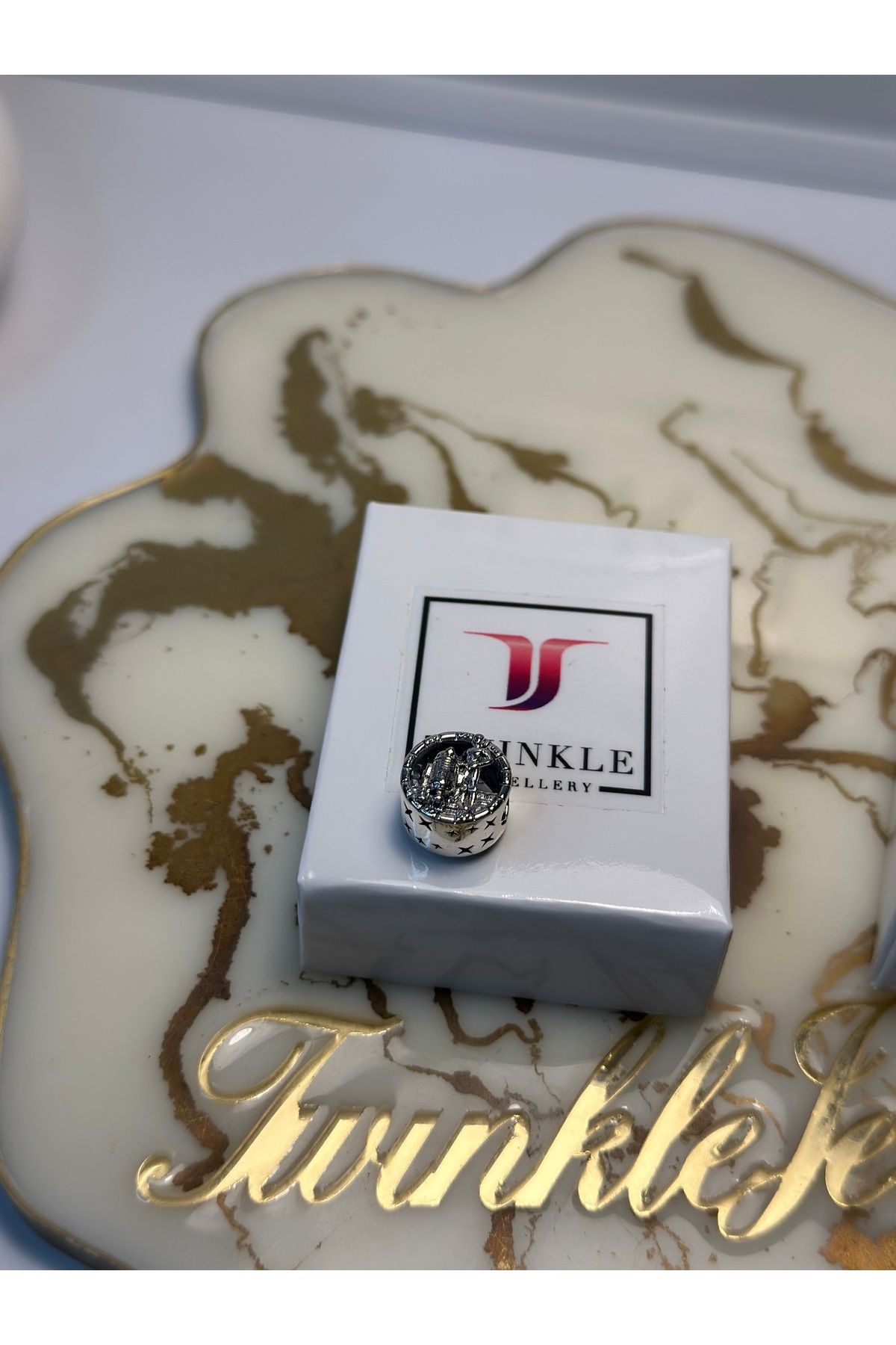 Twinkle Jewellery Star Wars C-3PO ve R2-D2 Tılsım Charm