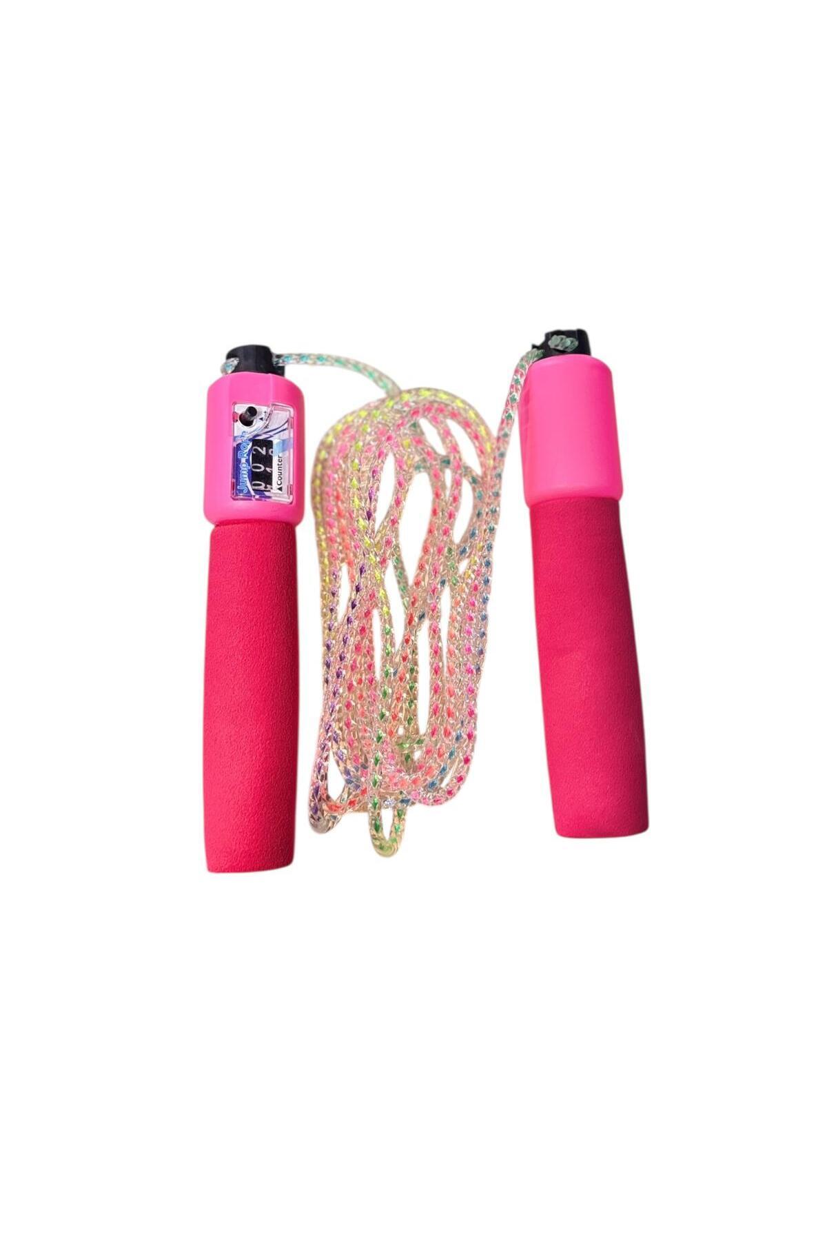 TOMBİ-X Egzersiz Antreman Sporcu İp Sayaçlı Atlama Ipi Saplı Antrenman Aleti Ip Egzersiz Evde Spor