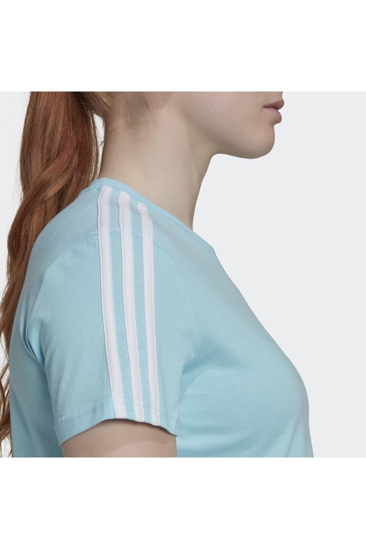 adidas-Essentials Loose 3-Stripes Short Top 6