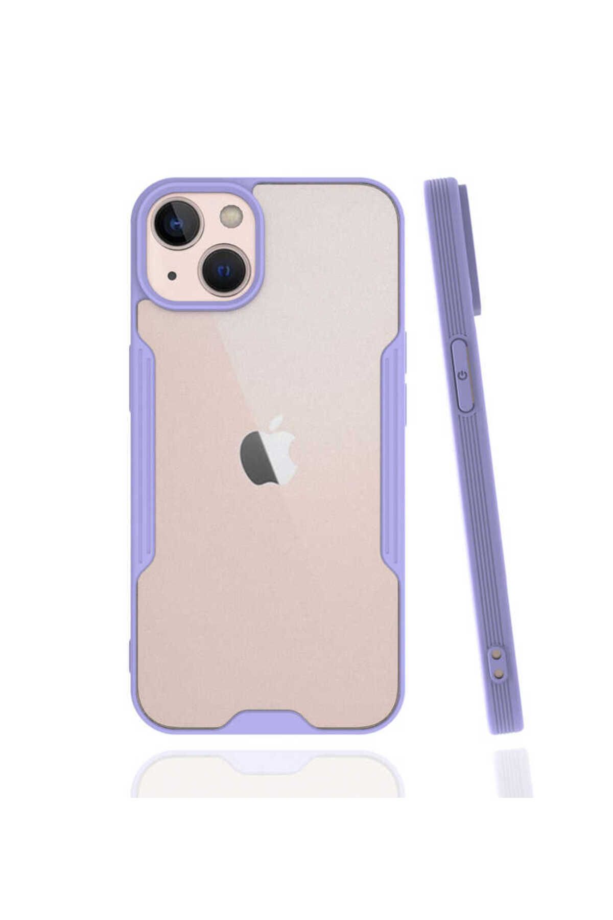 VARDAR AKSESUAR iPhone 13 Mini Uyumlu Kılıf Ultra İnce Esnek Kenarları Renkli Parfevar Malkoec Kapak