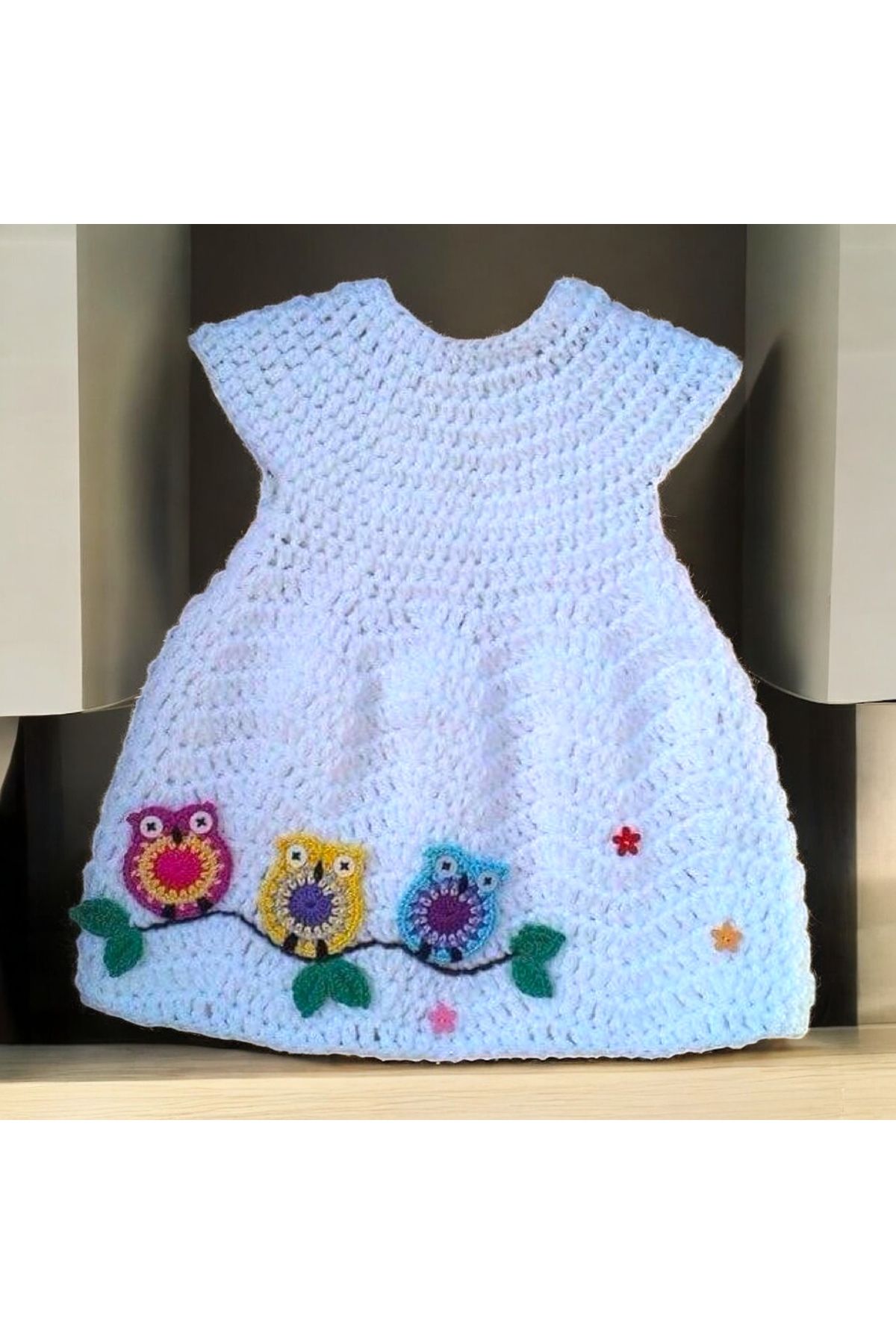 Charme Elegant el örgüsü bebek elbise