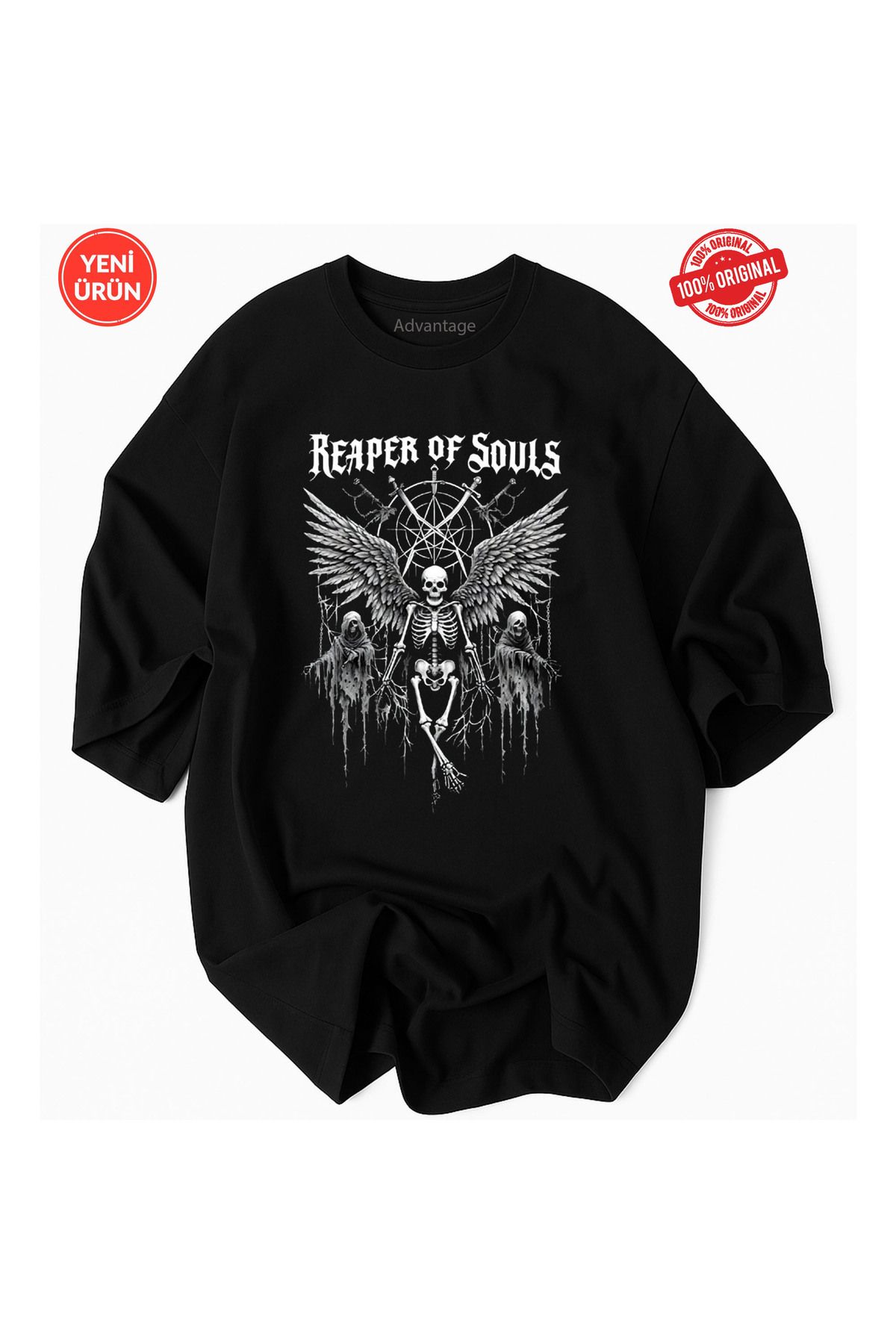 Korefanzin Kurukafa İskelet Dead Tişört T-shirt