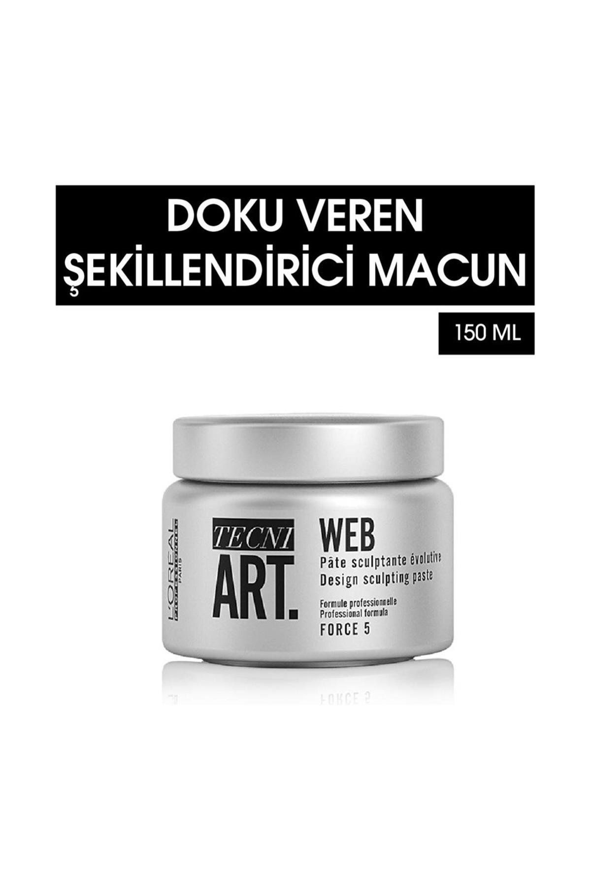 L'oreal Professionnel Tecni Art Web Doku Veren Şekillendirici Macun 150ml