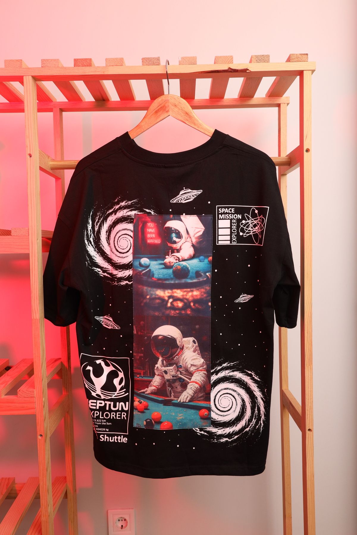 boliwear Oversize Unisex SPACE T-Shirt