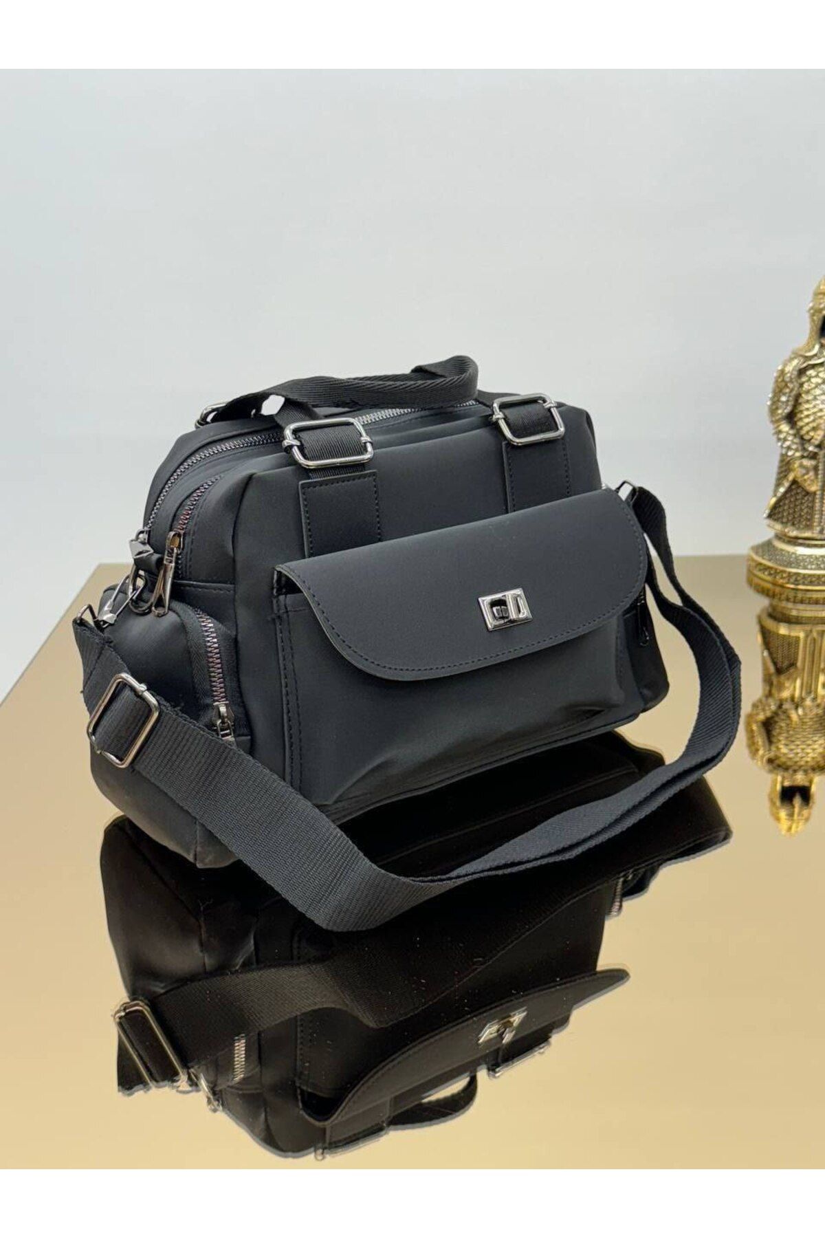 bynarincollection günlük geniş model kol çantası