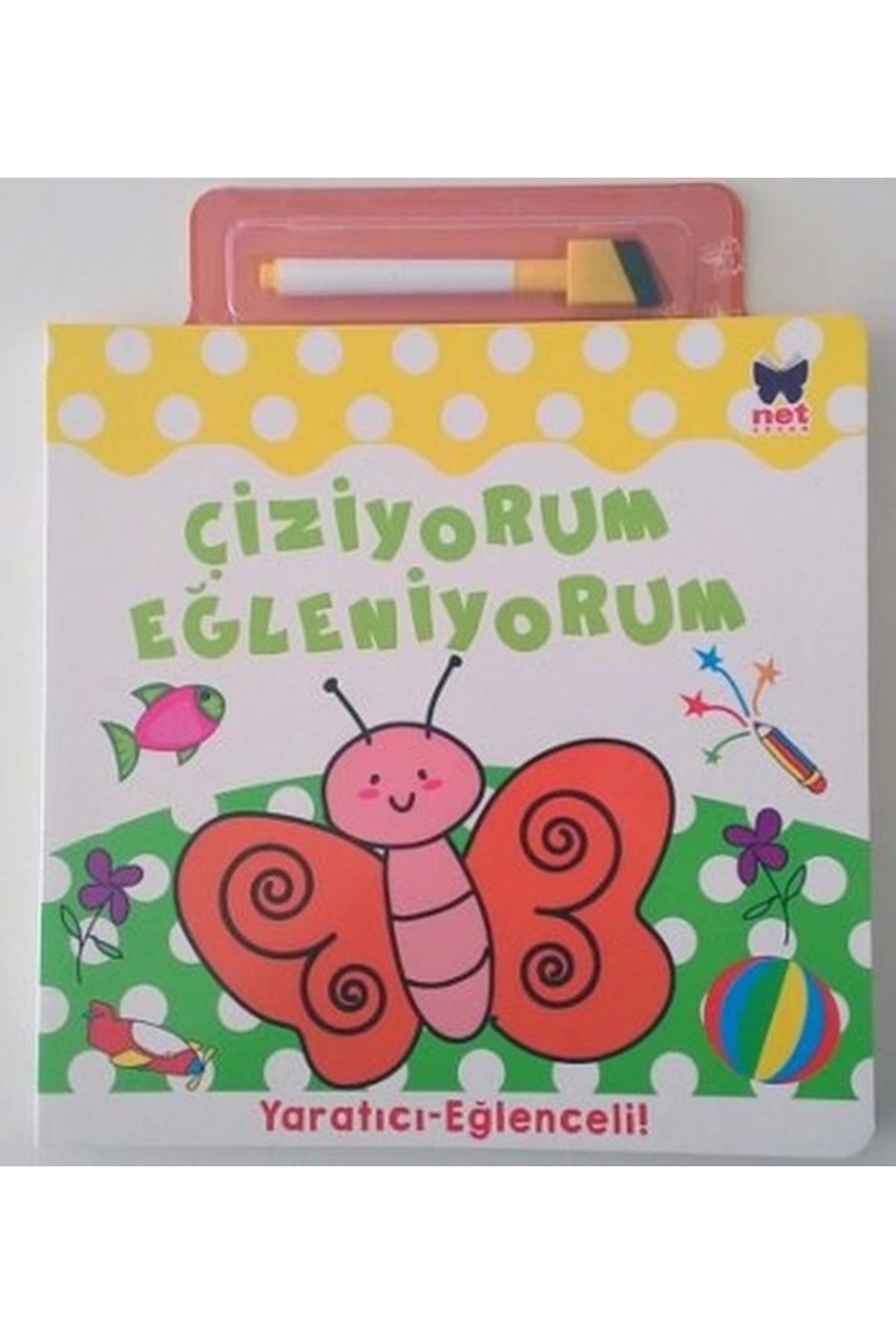 Net Çocuk Çiziyorum Eğleniyorum Kelebek