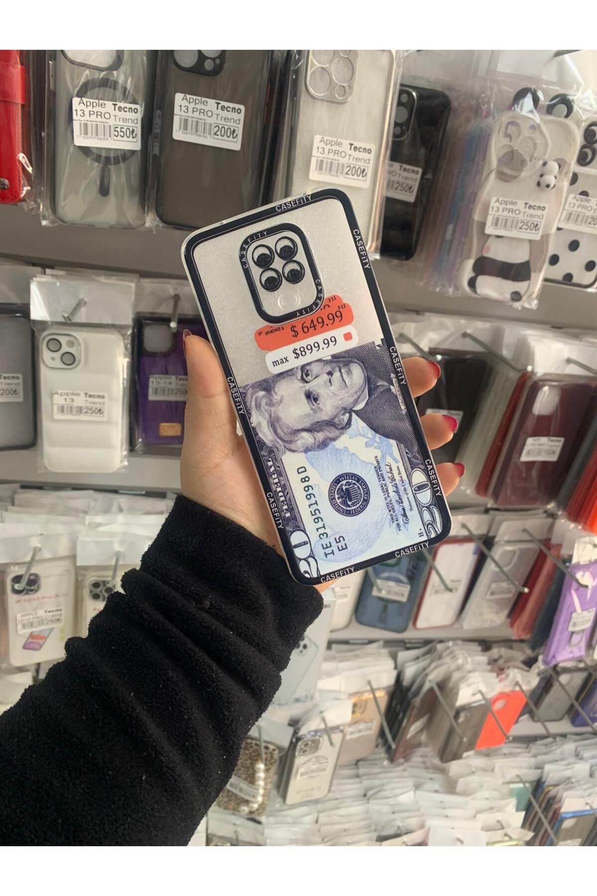 TECNOTREND Redmi Note 9 Pro/Note 9s Uyumlu Desenli şeffaf silikon kılıf