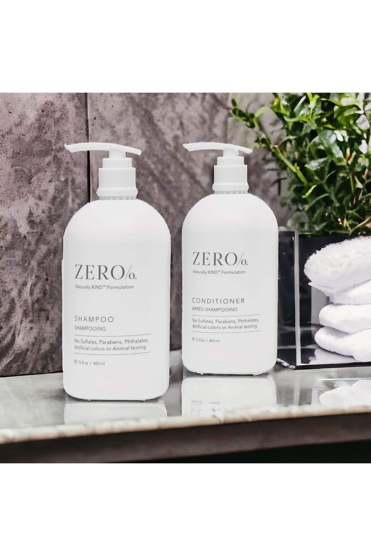 ZERO /o Naturally Kind Shampoo 443 ml Conditioner 443 ml - Fiyatı