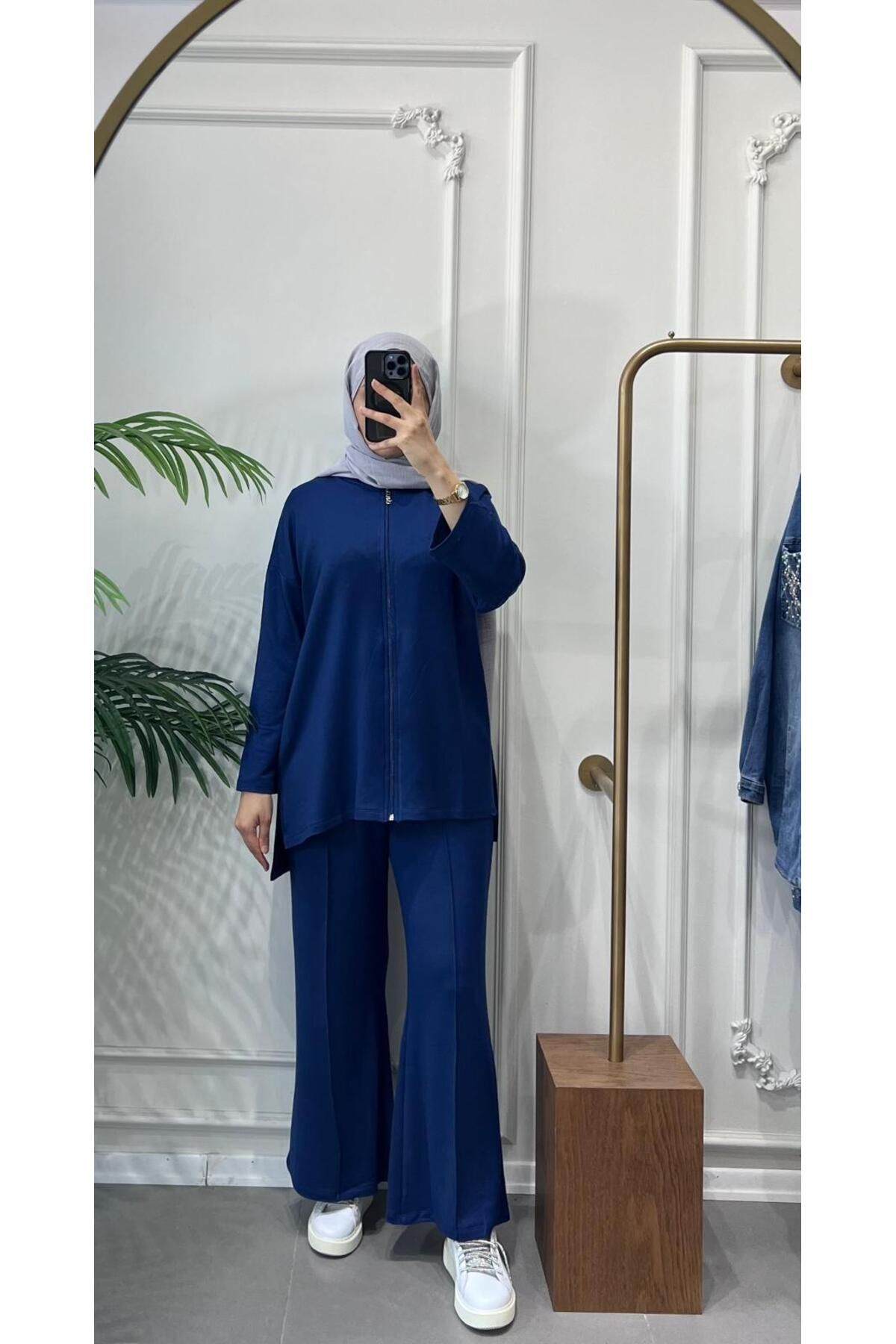 MODA HASEN ÇİMA DİKİŞLİ YIRTMAÇLI TAKIM