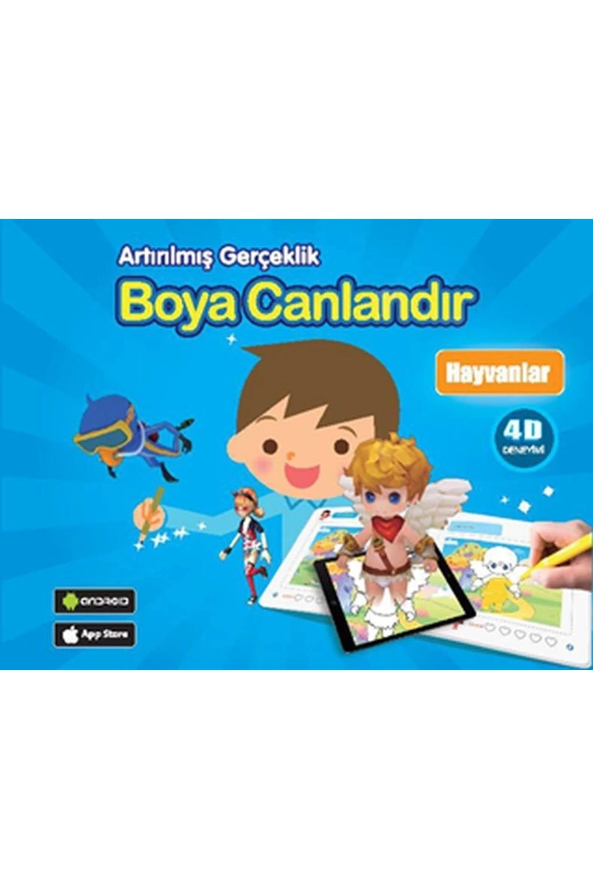 Net Çocuk Boya Canlandır - Hayvanlar