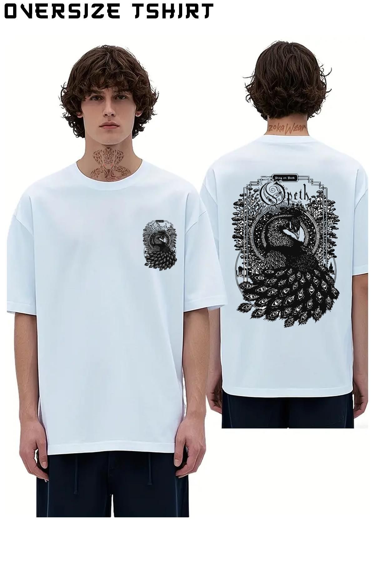 ZOKAWEAR Opeth-v2 Sırt Baskılı Oversize Tişört