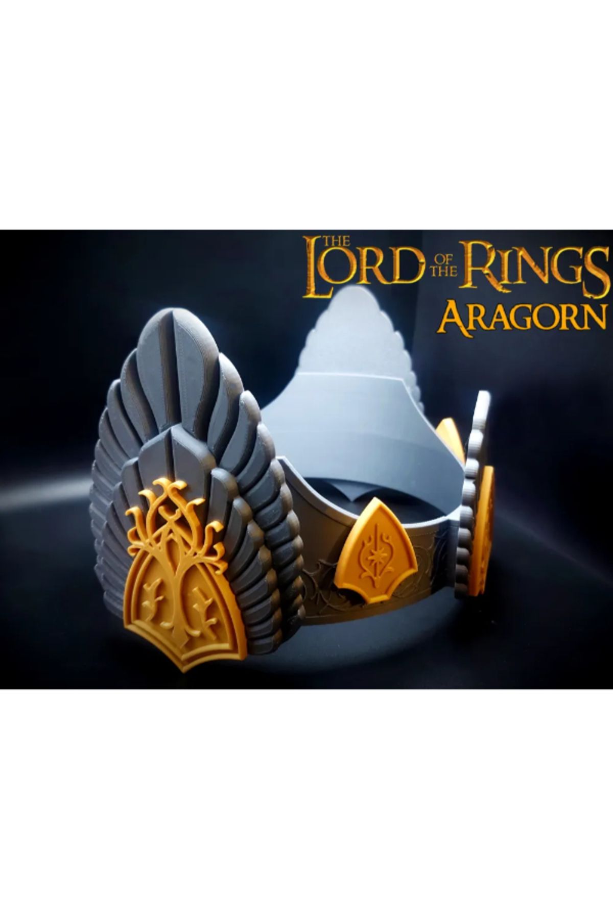 NOMOTHETIC Aragorn’un Tacı – Yüzüklerin Efendisi Temalı 3D Baskı Aksesuar