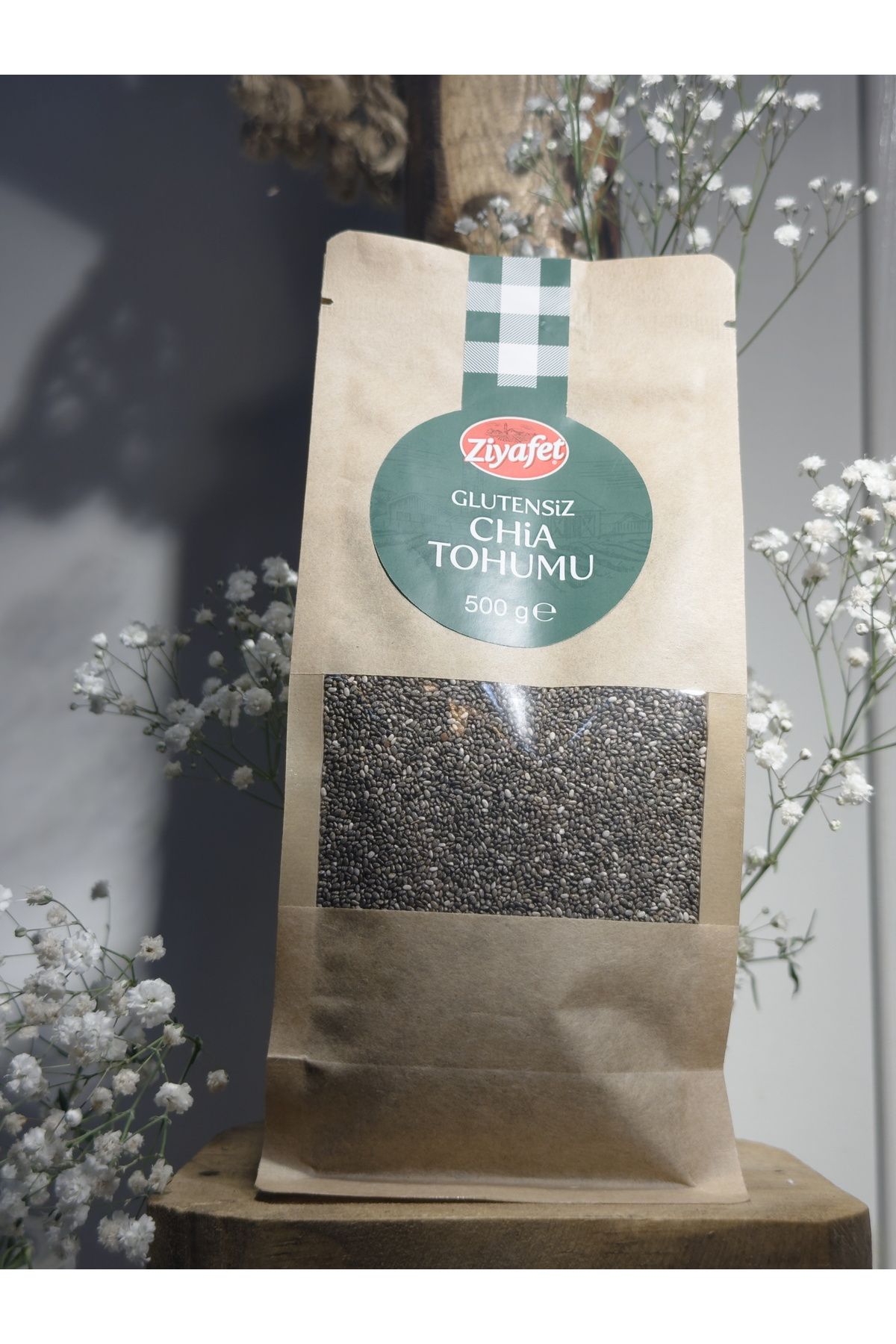 Ziyafet Gıda Glutensiz Chia Tohumu - 500 gr