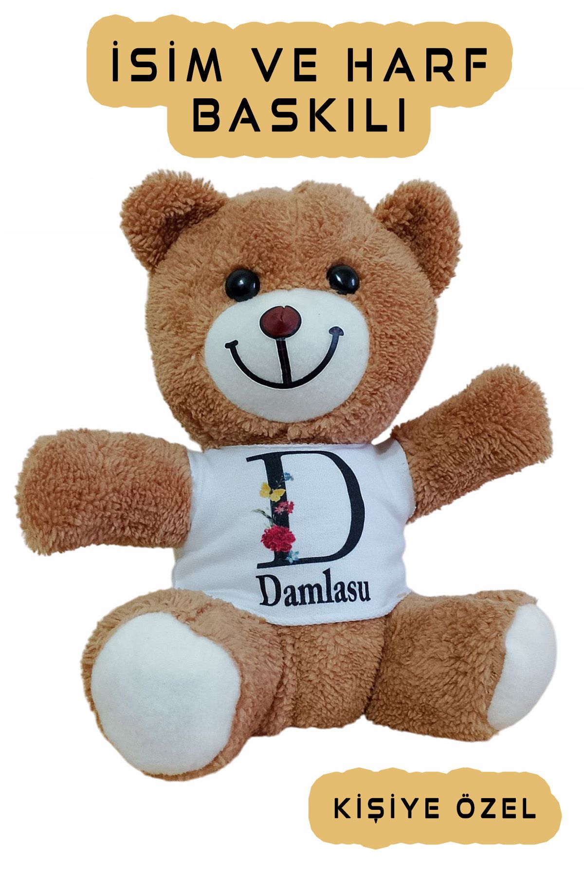 spldizayn İsme Özel Peluş Ayıcık