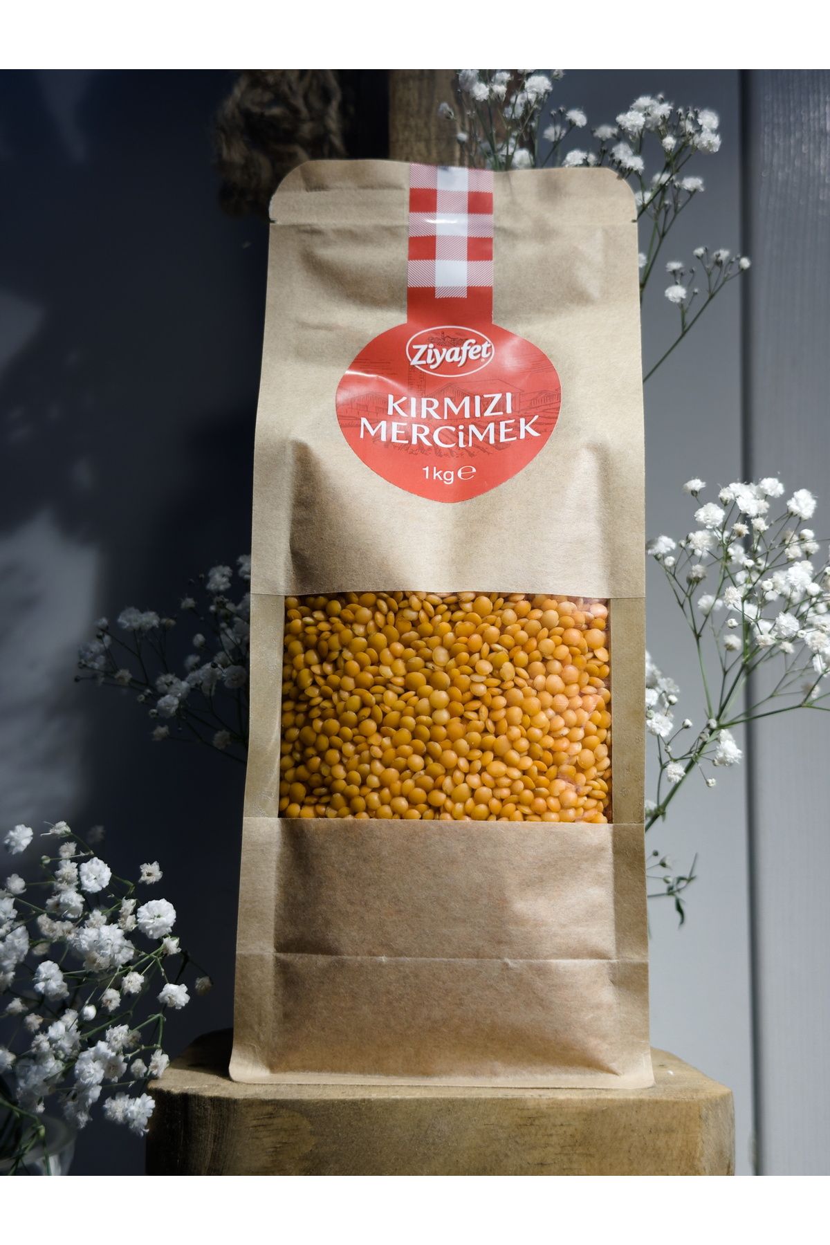 Ziyafet Gıda Kırmızı Mercimek - 1 kg