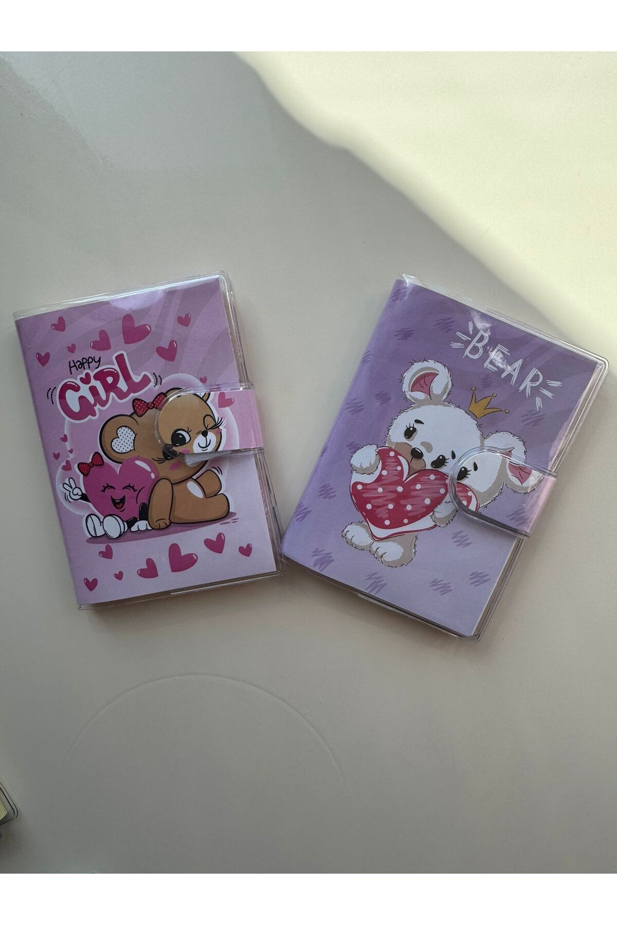 PARLAK EVREN 2 ADET CIRT CIRTLI NOT DEFTER