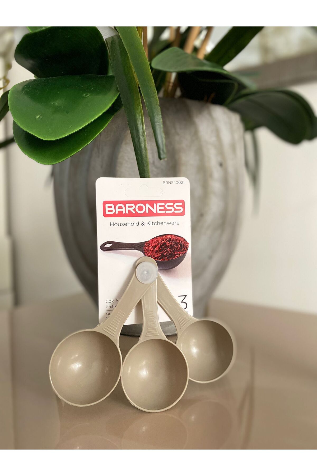 Starlight Home-Set of 3 Measuring Spoons for Detergent Coffee Spice 2