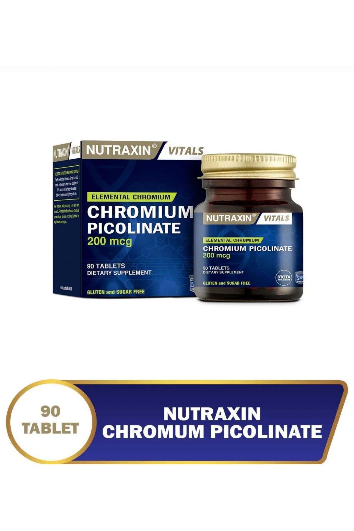 Nutraxin Chromium Picolinate 90 Kapsül