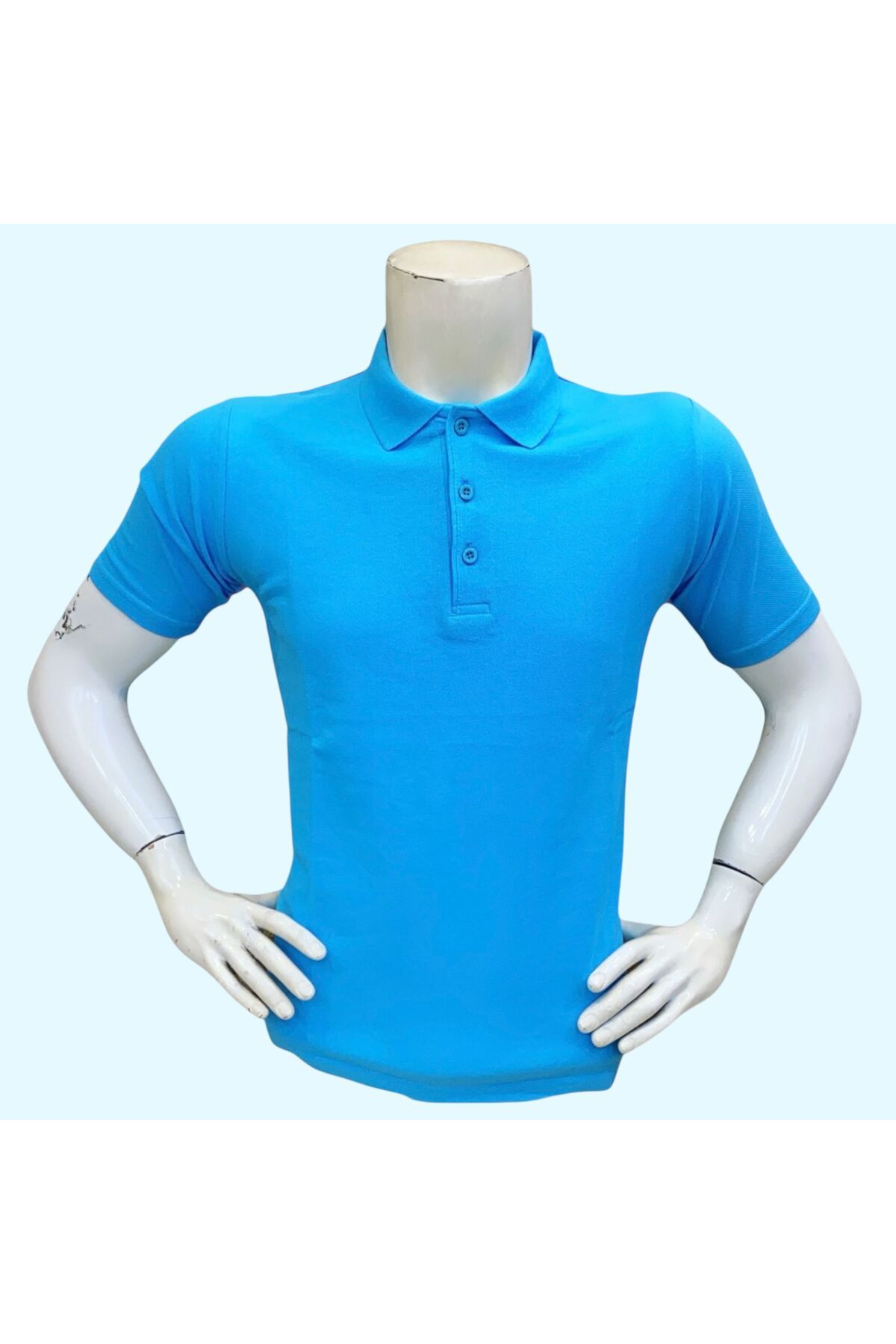 GÖMLEK GALERİSİ Erkek %100 Pamuk Regular Kesim Polo Yaka Yazlık T-Shirt