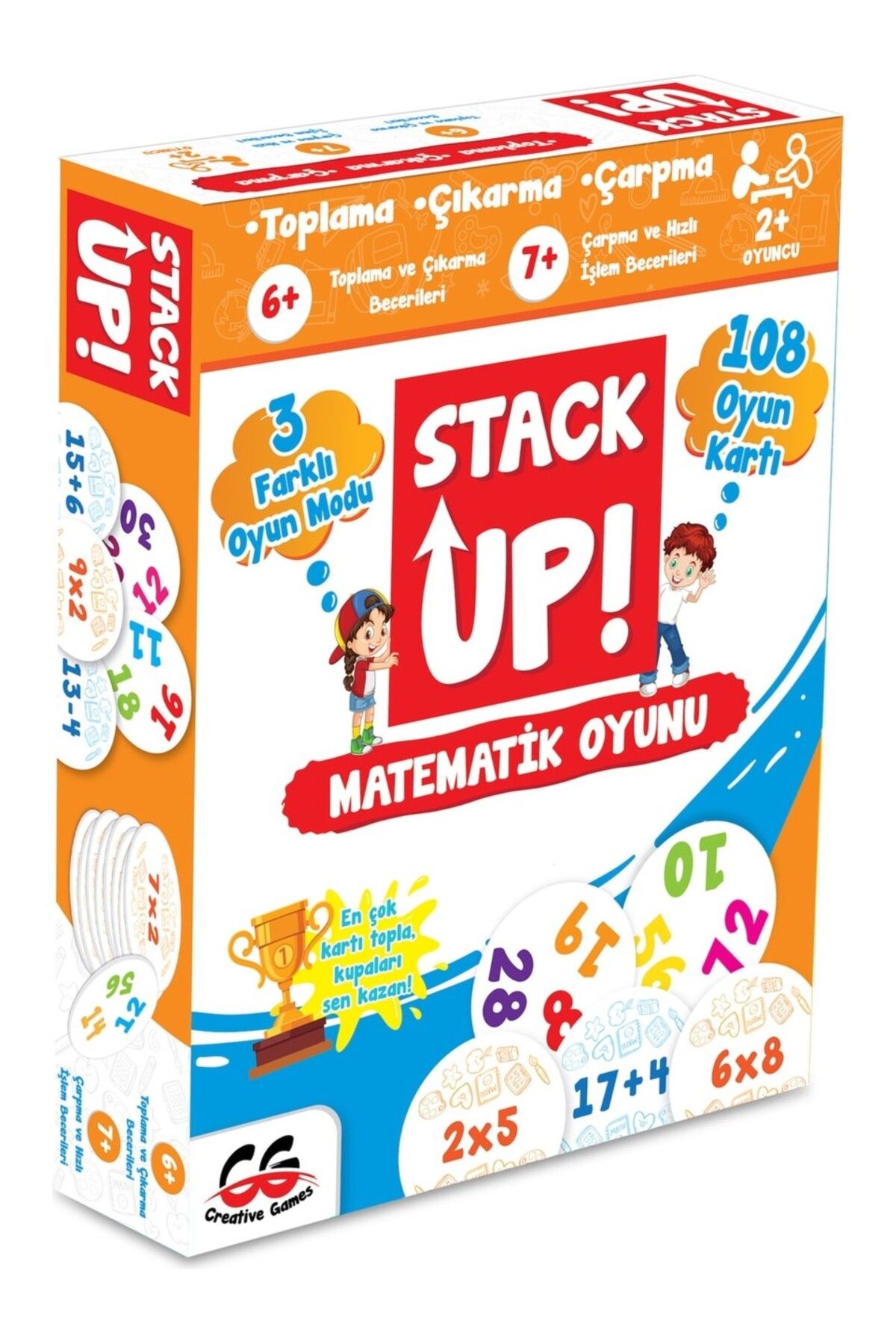 Online ceco toys Stack Up! Matematik Kutu Oyunu