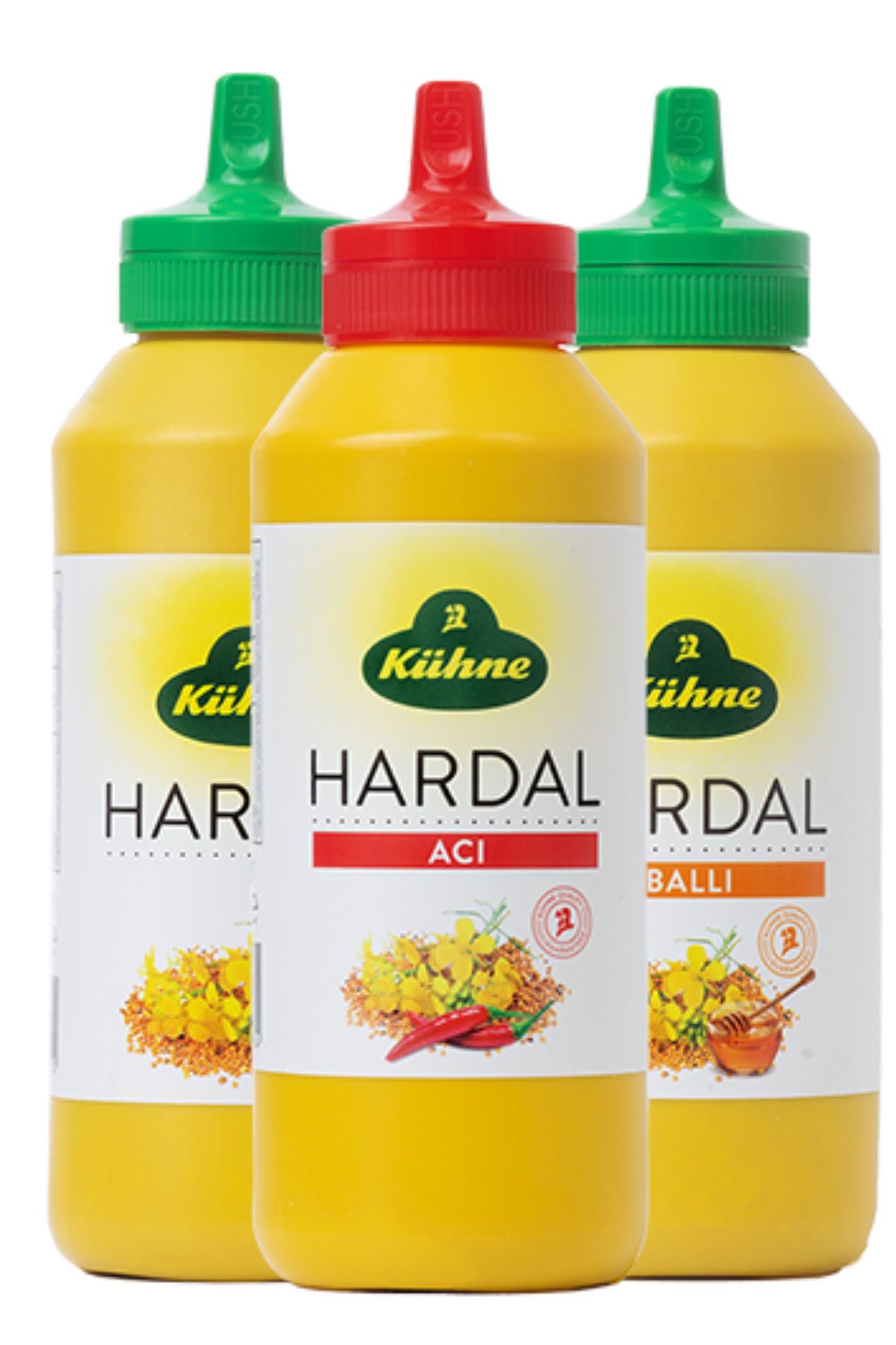 Kühne Hardal 255 gr Hardal Ballı 255 gr Hardal Acılı 255 gr