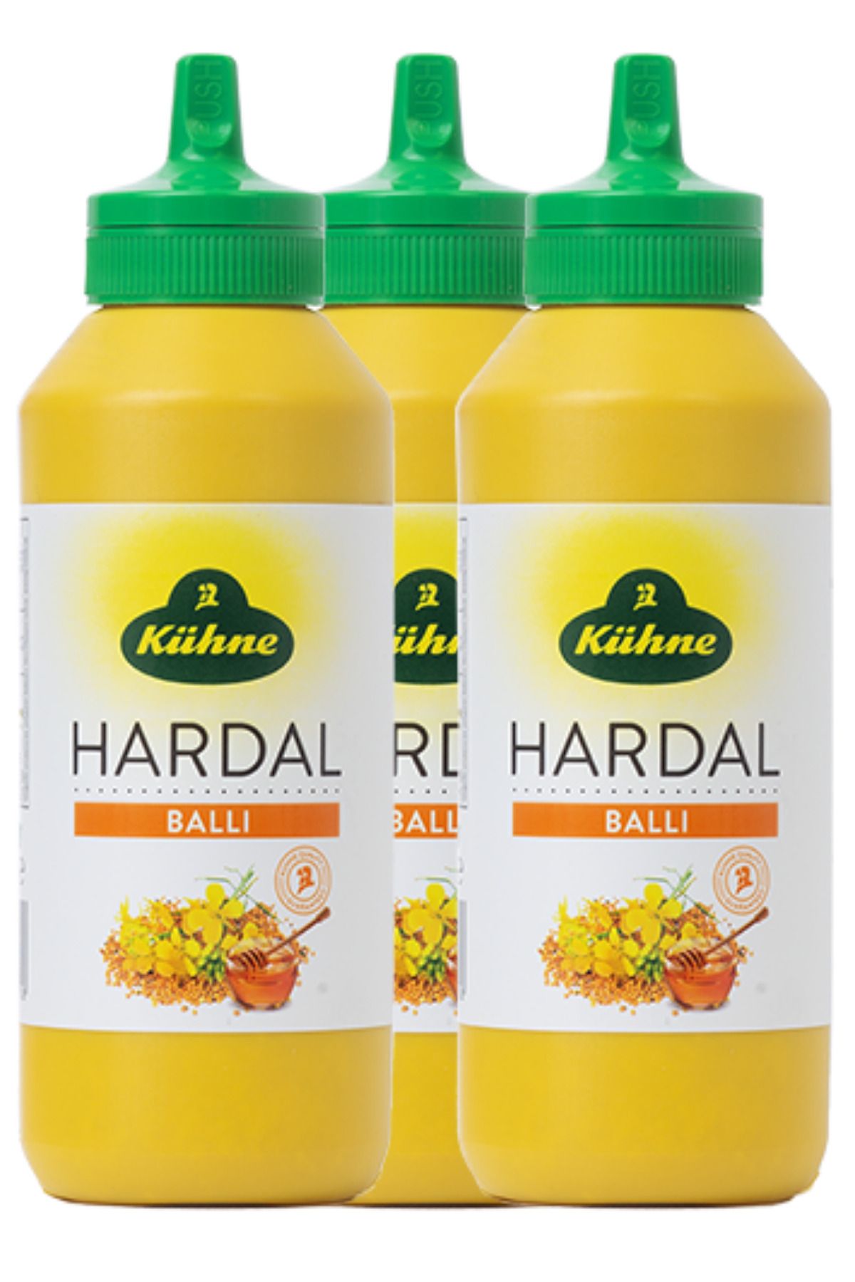 Kühne Hardal Ballı 255 Gr x 3 Adet