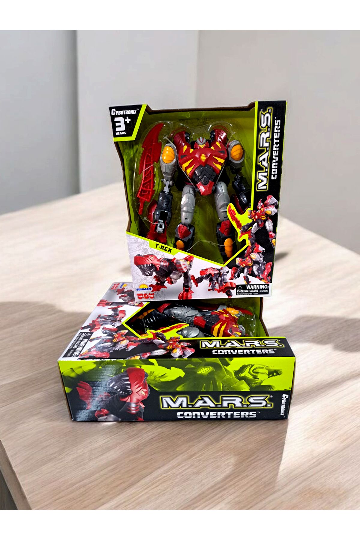 ALYTOYS Oyuncak Robot Dinazora Dönüşür 21x26cm Hareketli Savaş MARS CONVERTERS