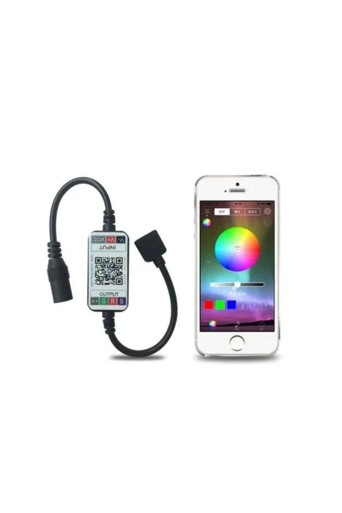 BOLLED 5-24 VOLT 3X2 AMPER BLUETOOTHLU RGB KONTROL DEVRESİ