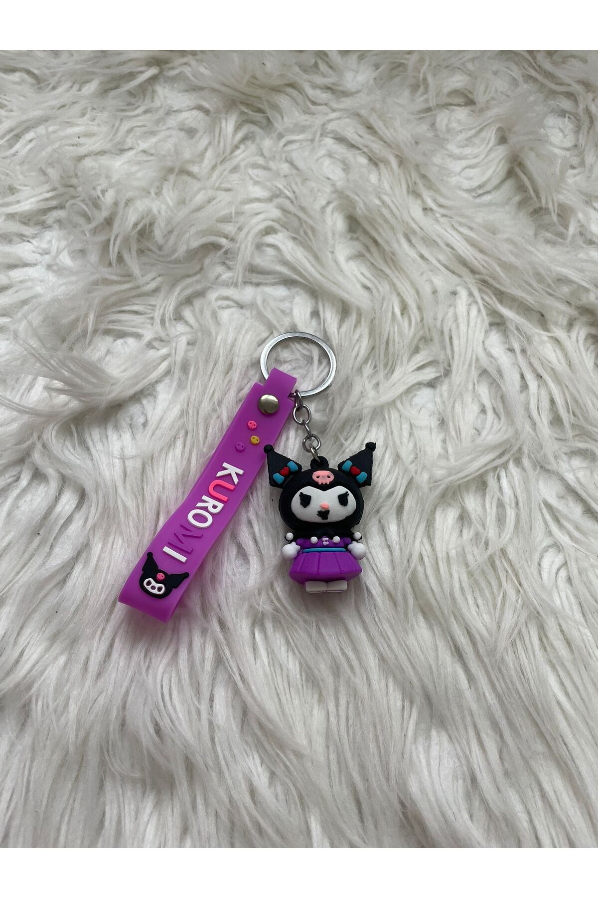 Minik Tutku 3D Kuromi Anahtarlık Ve Çanta Aksesuarı (6 Farklı Figür)