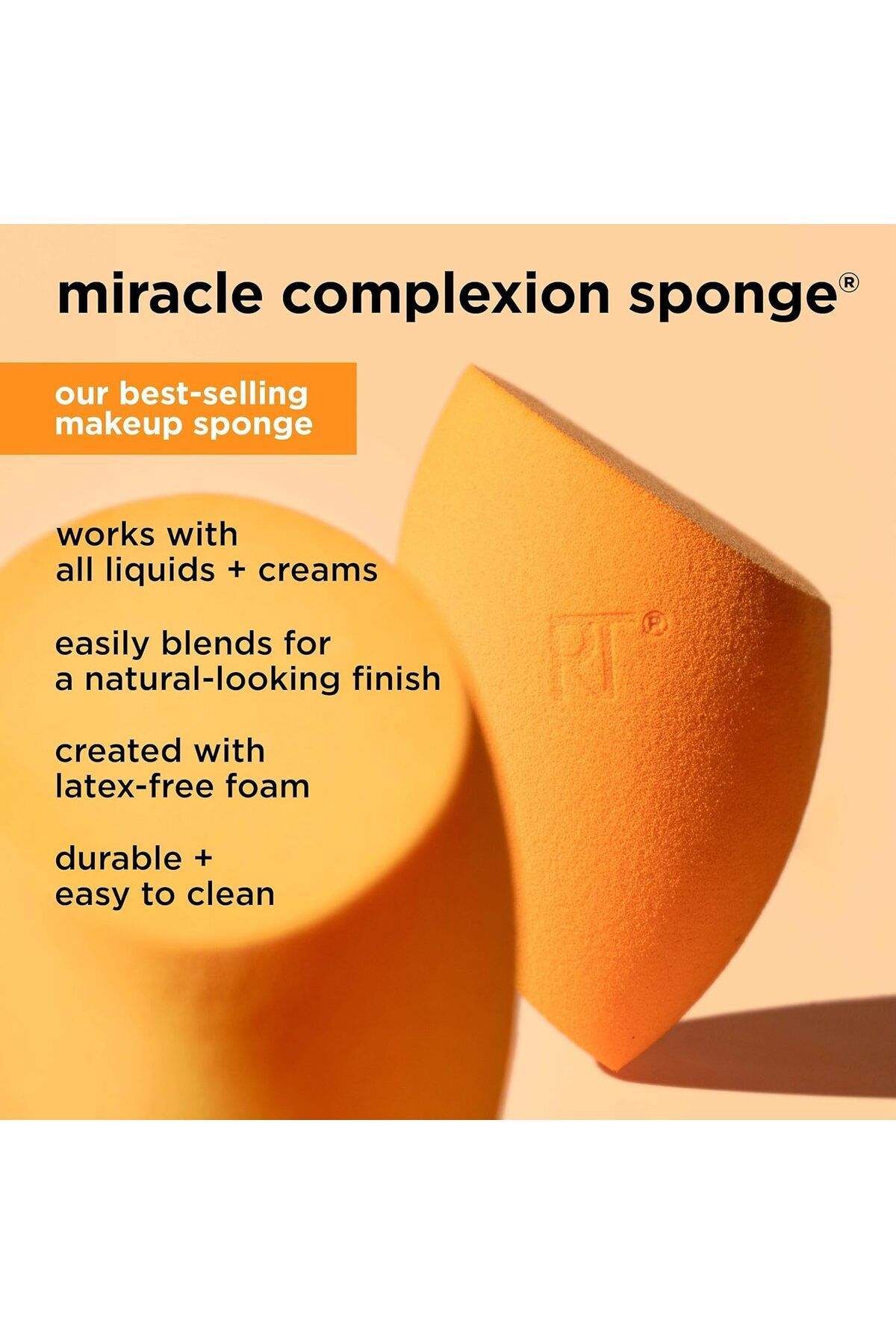 Real Techniques-4-Piece Miracle Complexion Makeup Sponge Set by Real Techniques 5