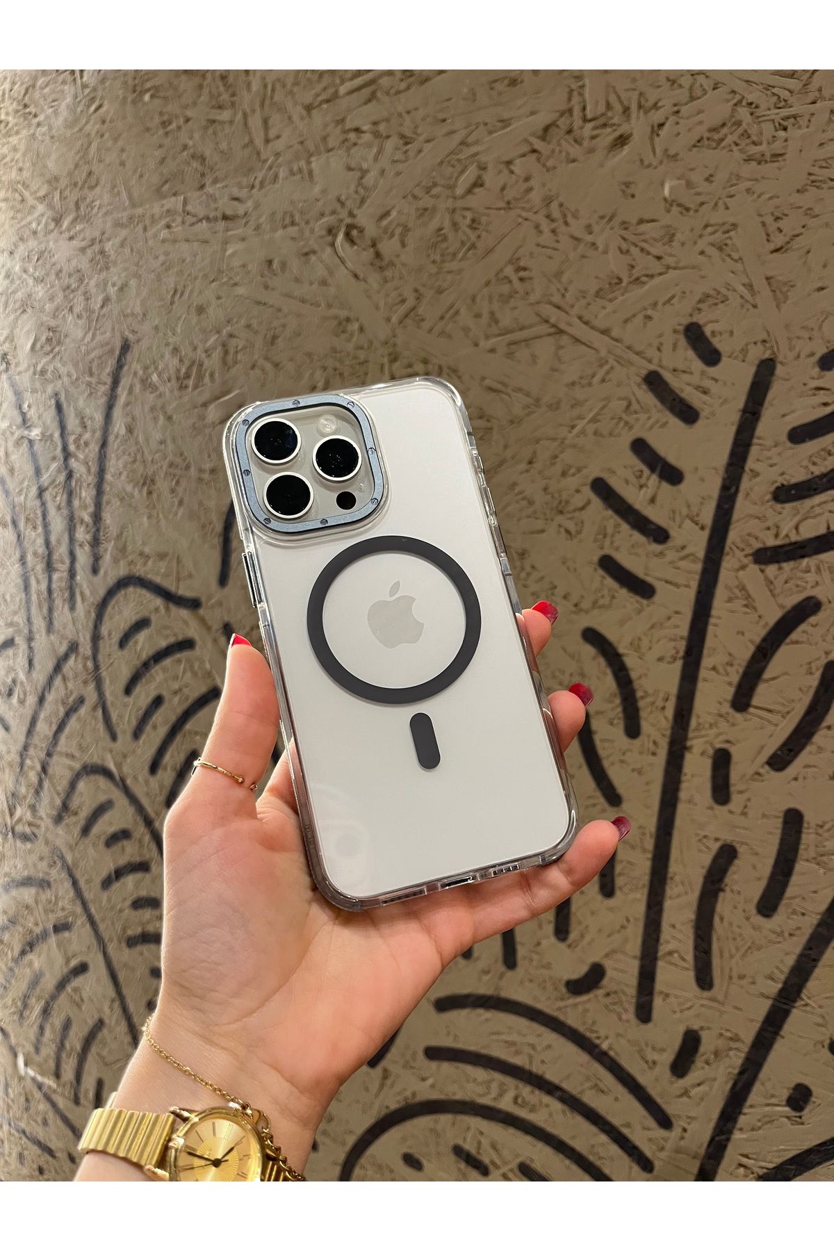 Mois Case İPhone 15 pro Max Magsafeli kılıf