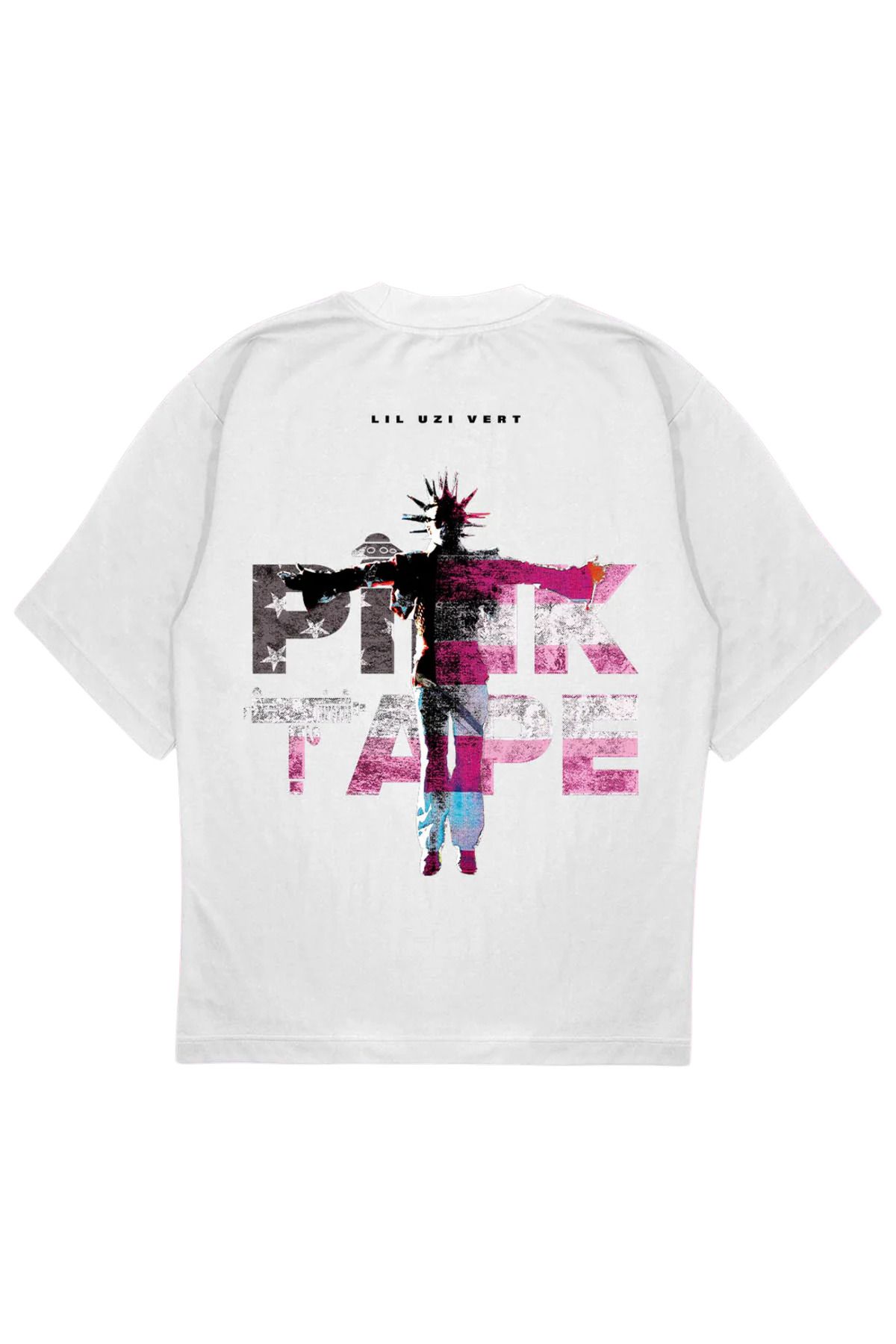 SVART WEAR PINK TAPE T-Shirt OVERSIZE