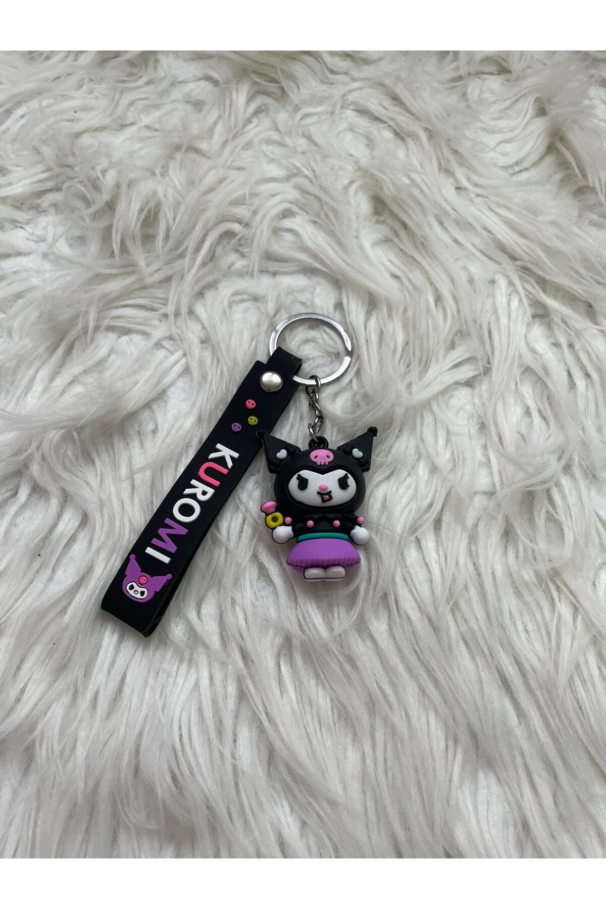Minik Tutku 3D Kuromi Anahtarlık Ve Çanta Aksesuarı (6 Farklı Figür)