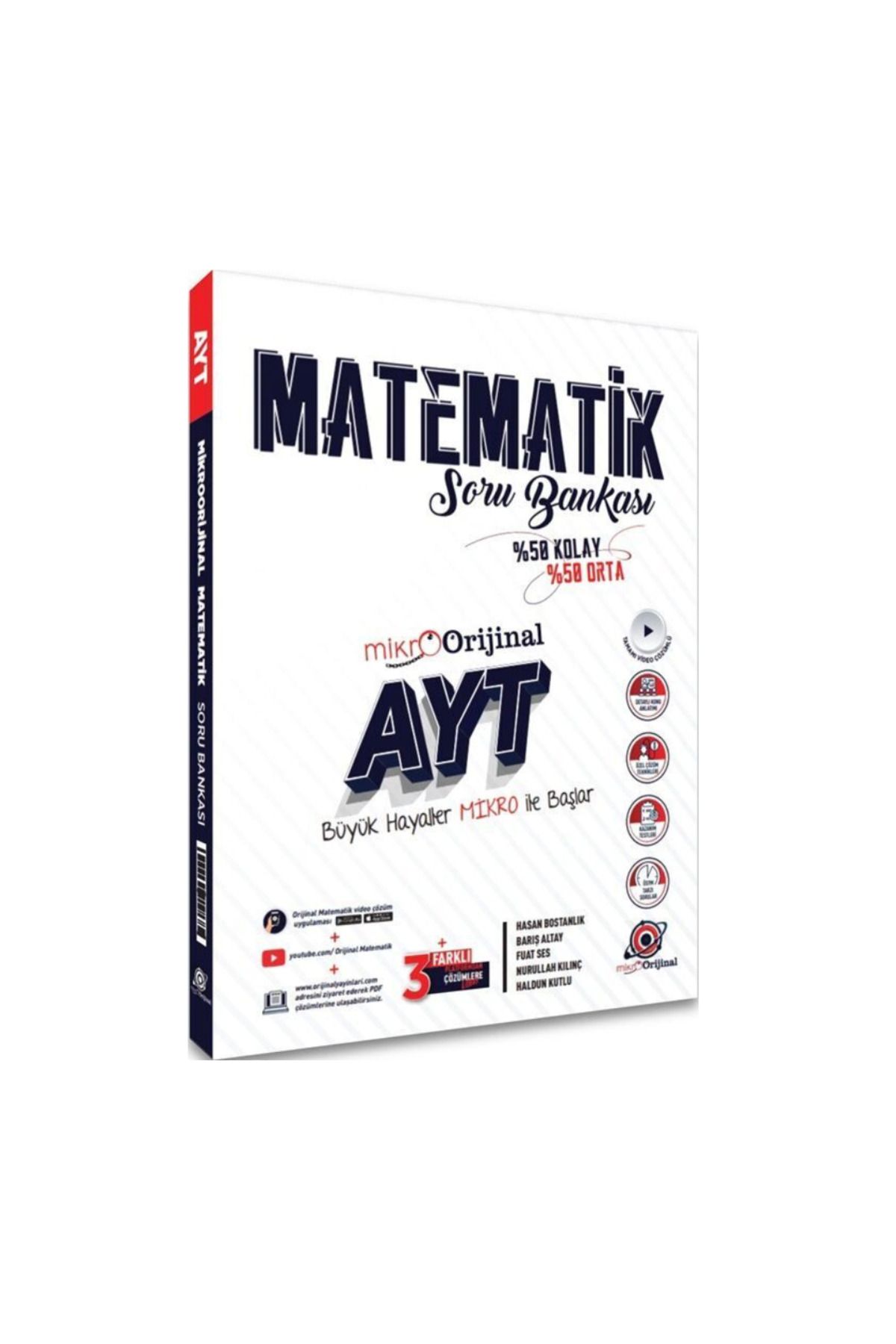 Orijinal Yayınları Orijinal Yayınları AYT Matematik Mikro Soru Bankası