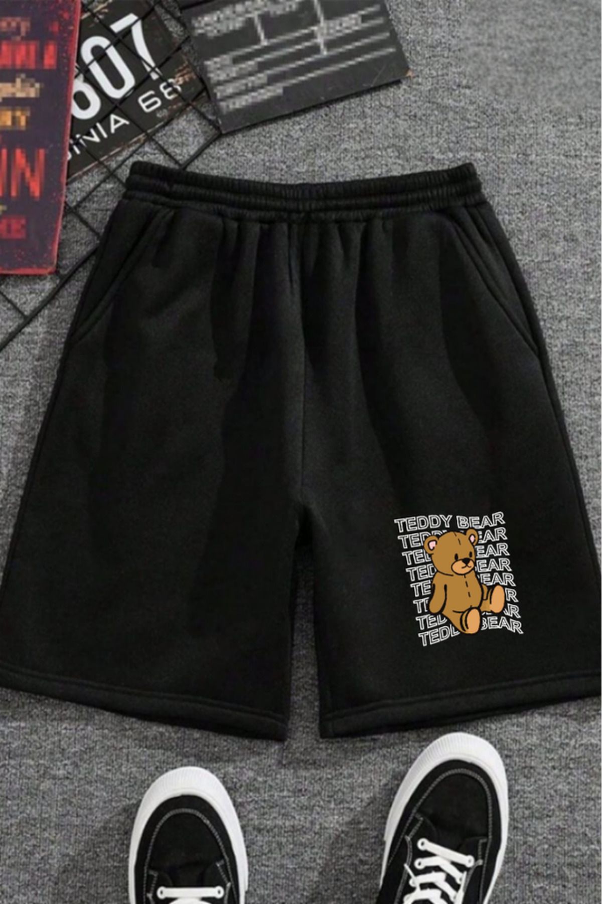 artı4 Baskılı Unisex Şort