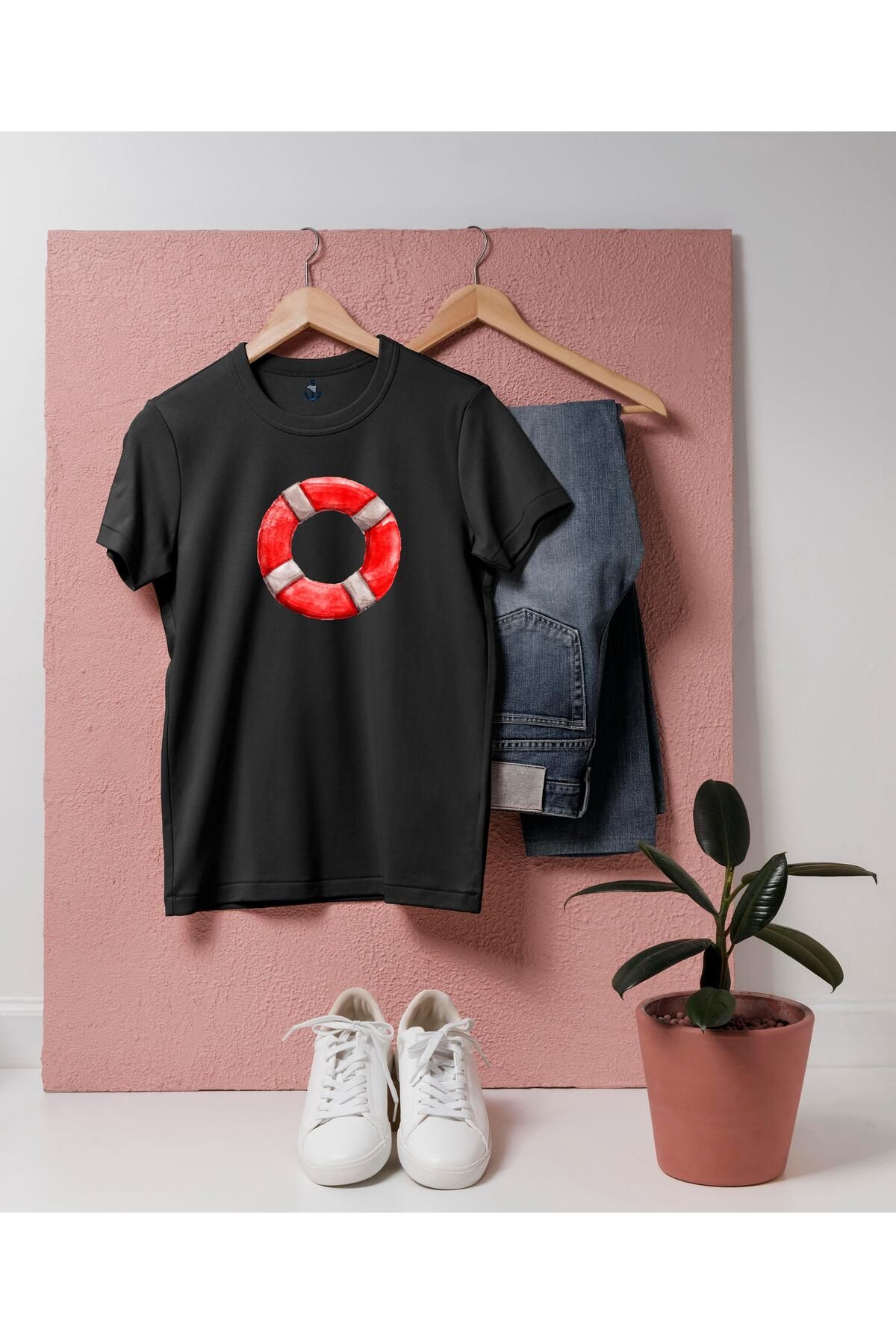 bahriyeli.jpeg Oversize Can Simidi Tasarım unisex T-shirt