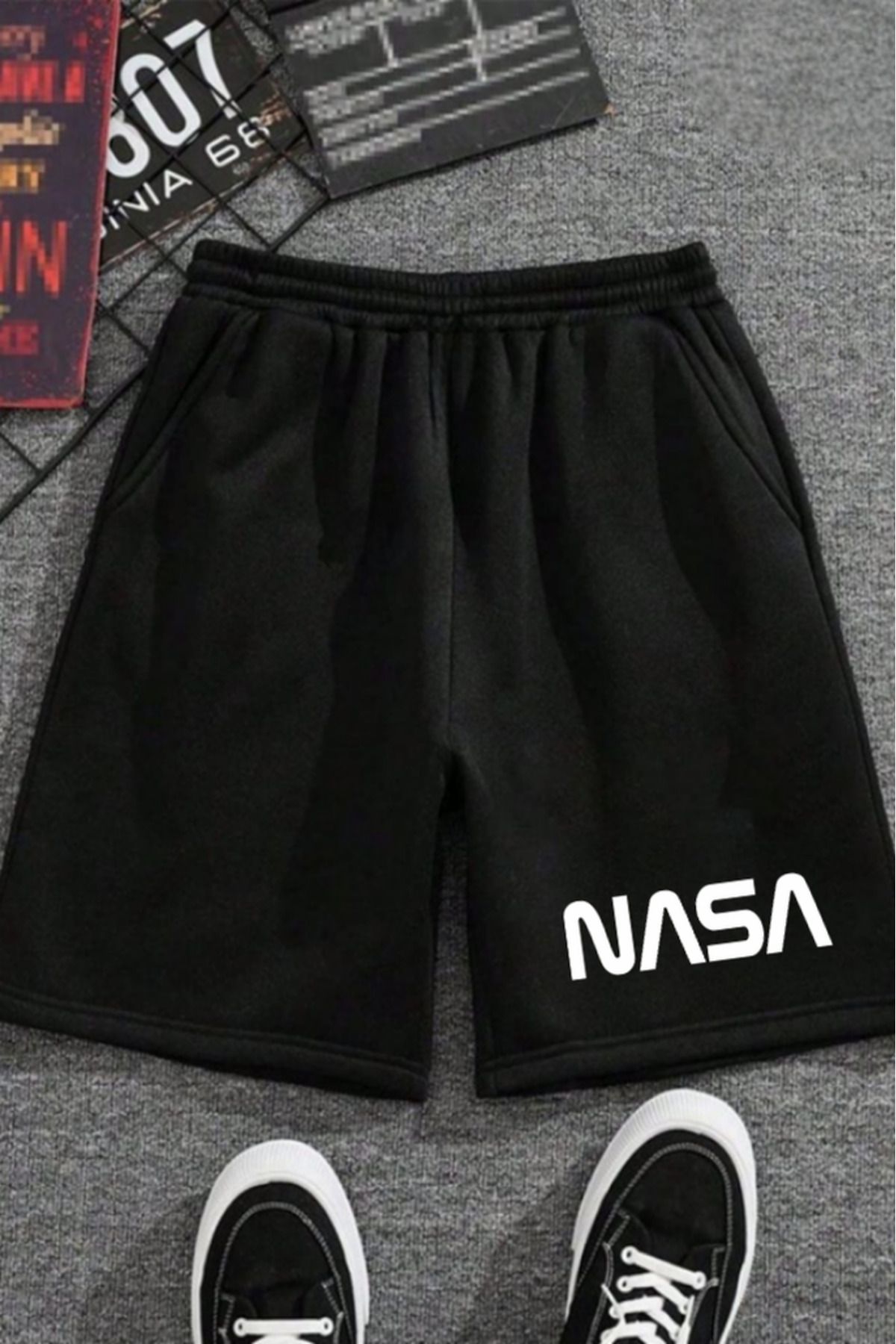 artı4 Baskılı Unisex Şort
