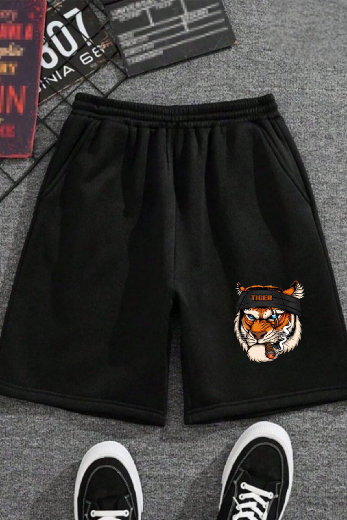 artı4 Baskılı Unisex Şort