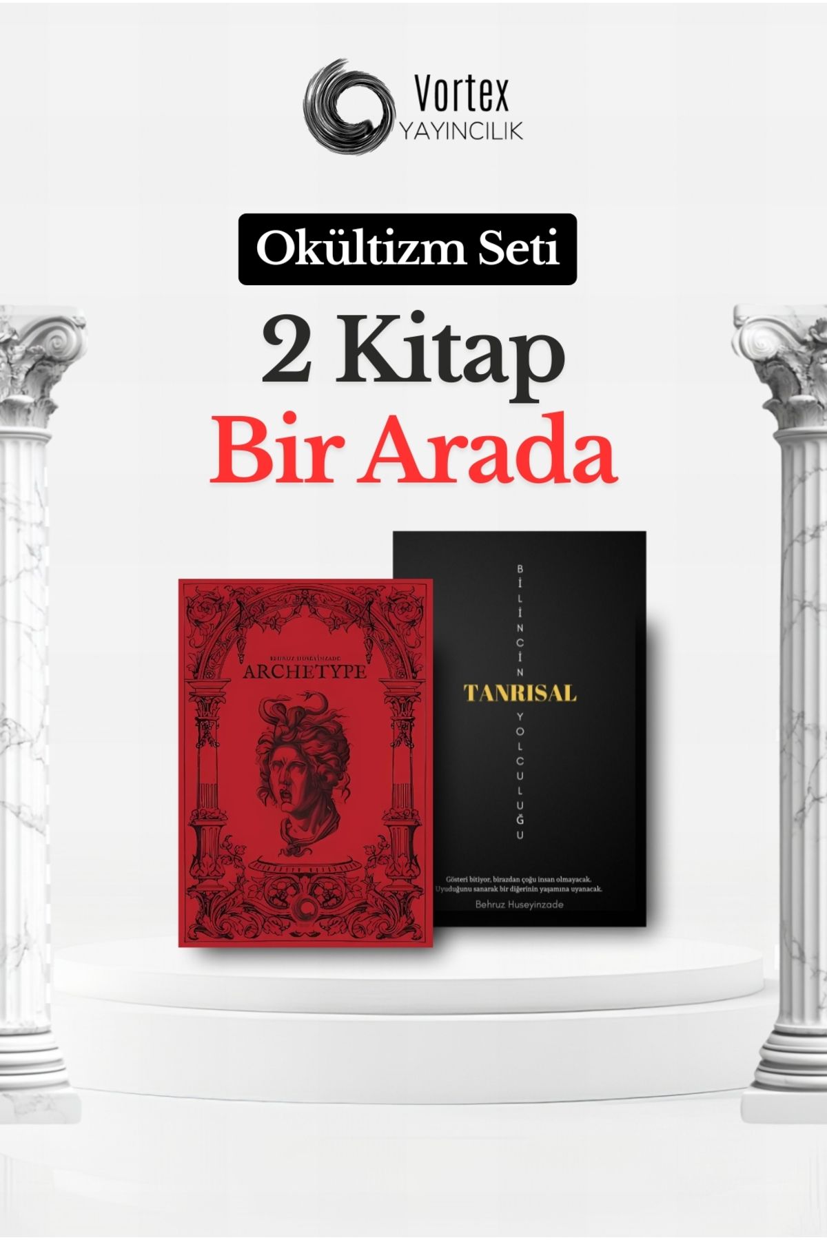 Vortex Yayıncılık Okültizm Seti 2 Kitap - Archetype - Bilincin Tanrısal Yolculuğu