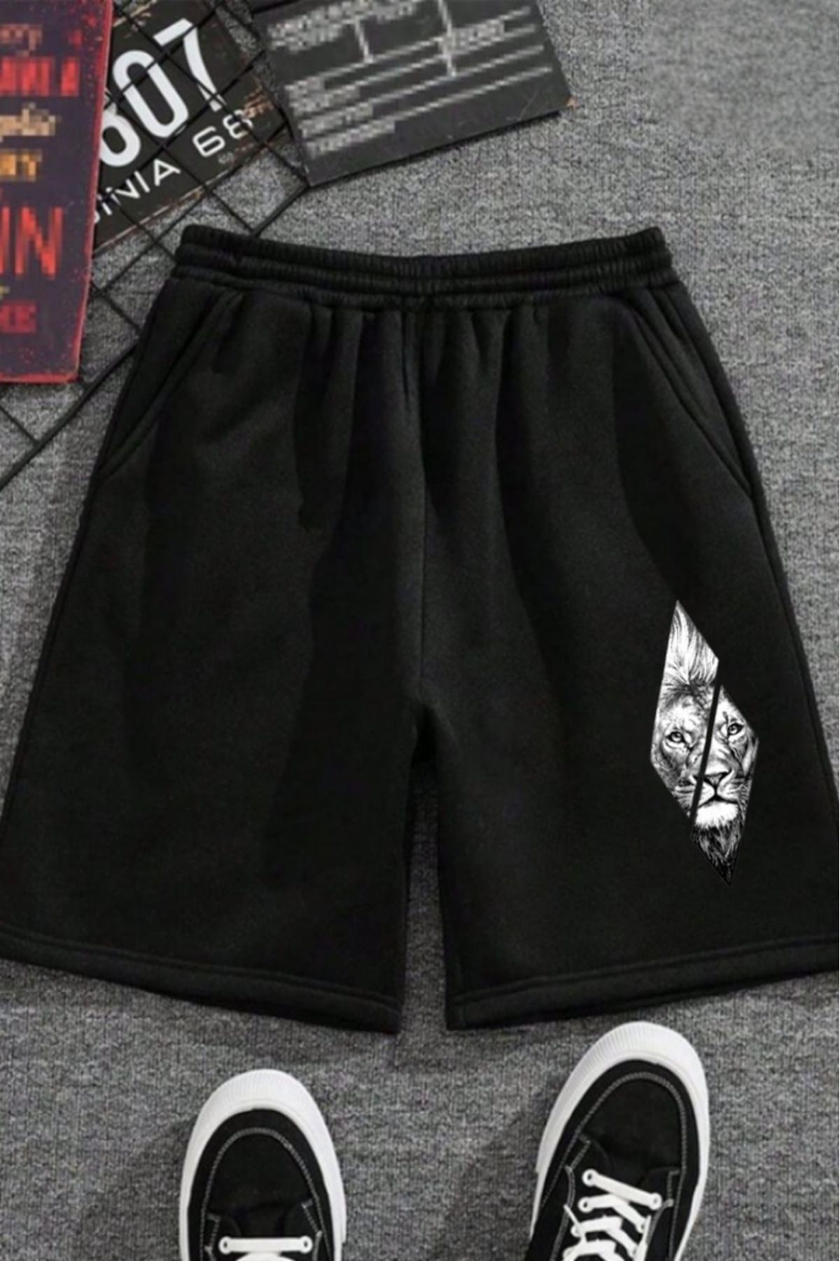 artı4 Baskılı Unisex Şort