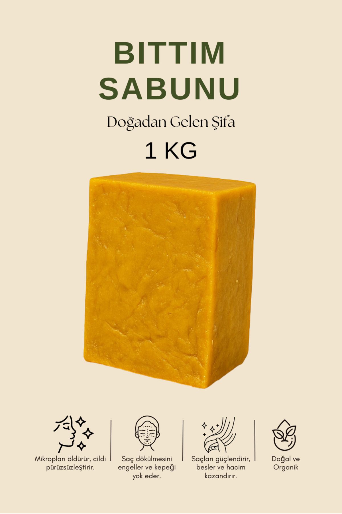 Mehmet Dede 1 KG Bıttım Sabunu