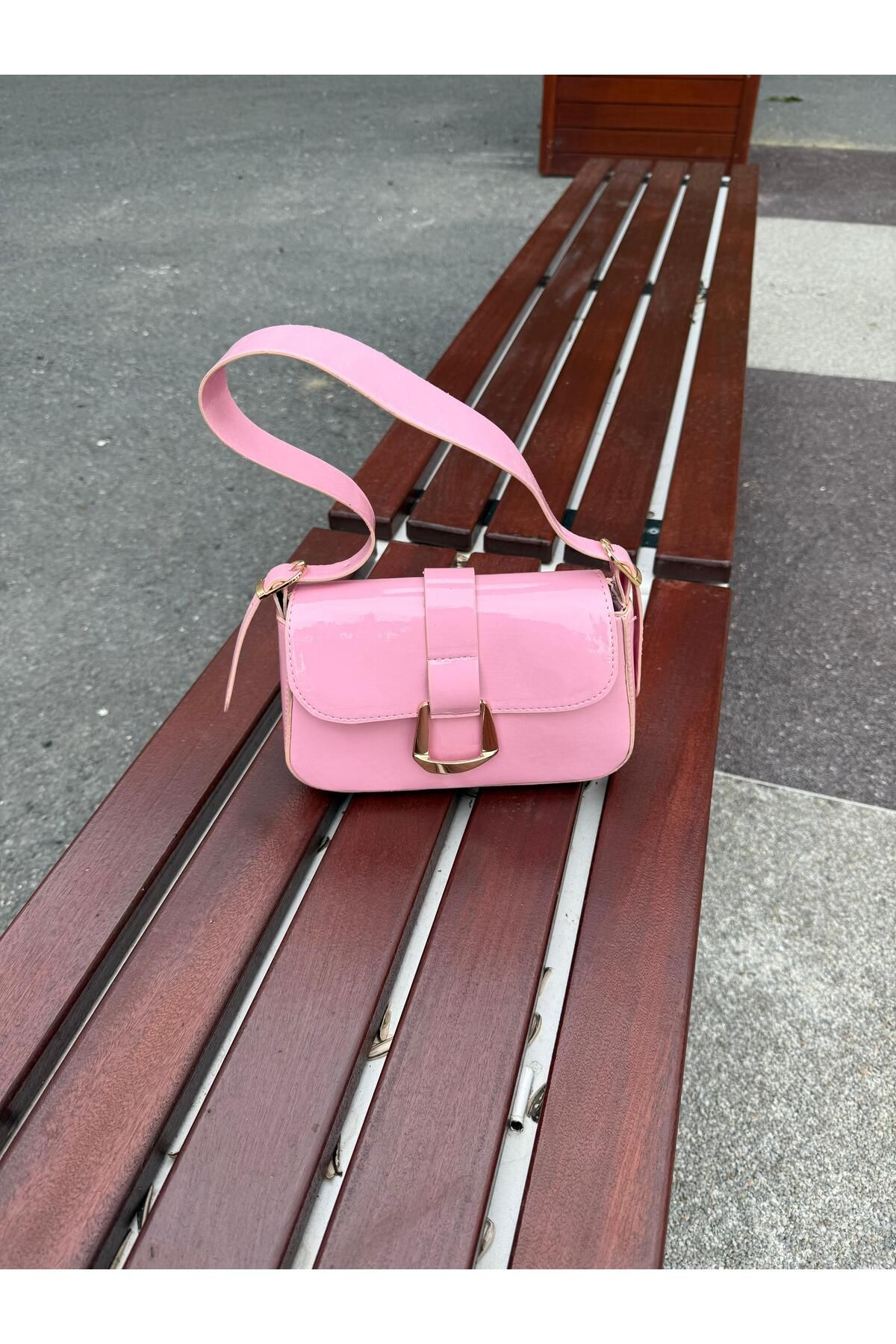 Rose bags Ayarlanabilir askılı el ve omuz çantası