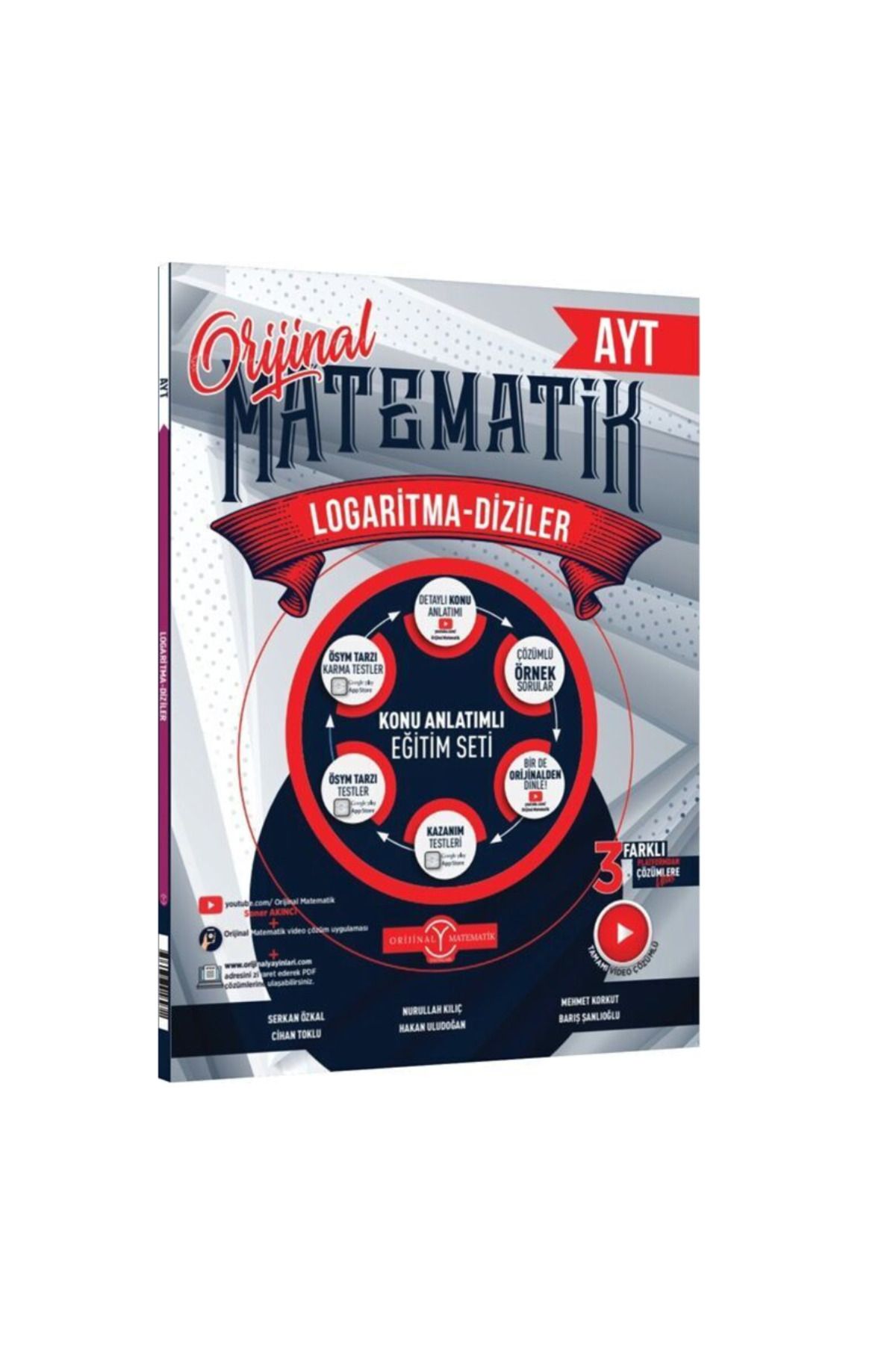 Orijinal Yayınları Orijinal Yayınları AYT Matematik Logaritma Diziler Konu Anlatımlı