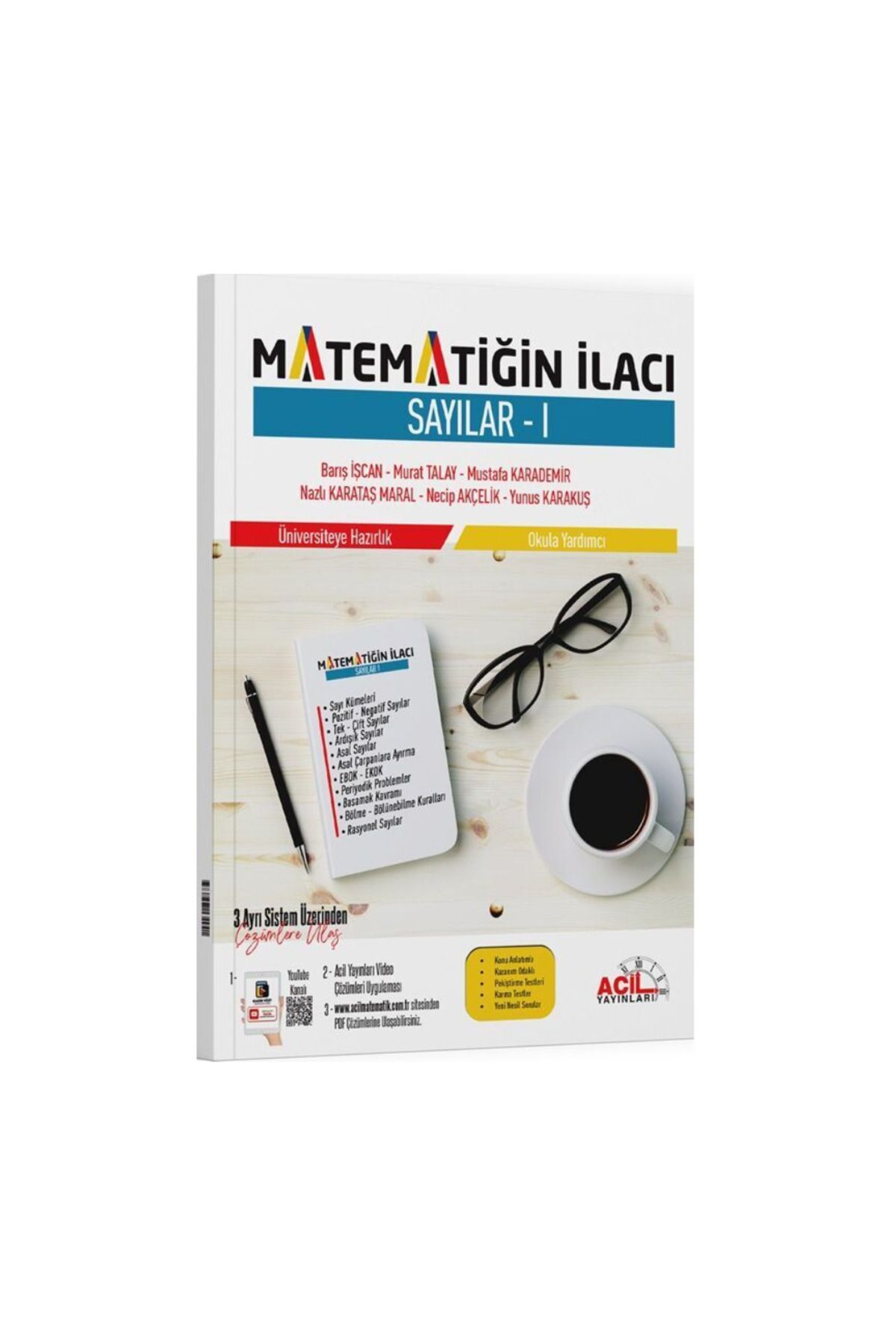 Acil Yayınları Acil Yayınları Matematiğin İlacı TYT Acil Matematik Sayılar 1